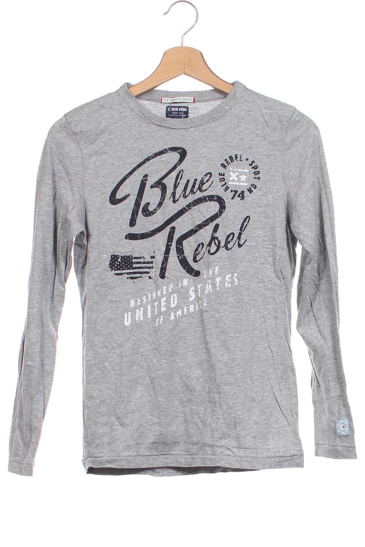 Kinder Shirt Blue Rebel, Größe 15-18y/ 170-176 cm, Farbe Grau, Preis 4,99 €