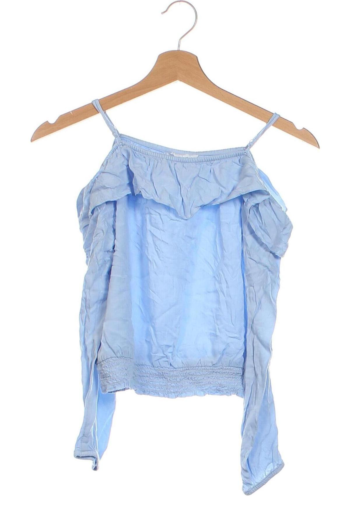 Bluză pentru copii H&M, Mărime 12-13y/ 158-164 cm, Culoare Albastru, Preț 14,79 Lei