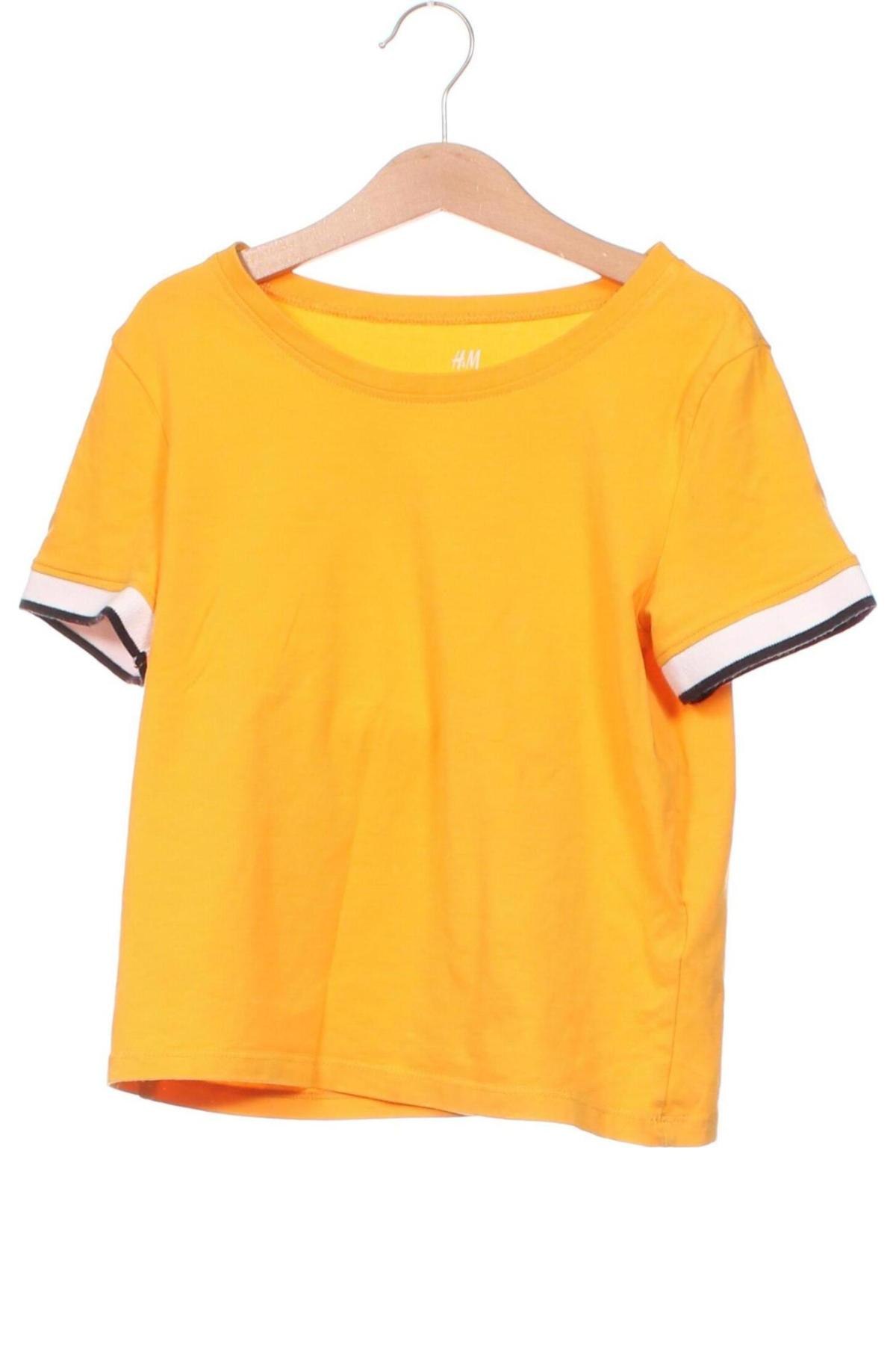 Kinder Shirt H&M, Größe 10-11y/ 146-152 cm, Farbe Gelb, Preis € 1,99