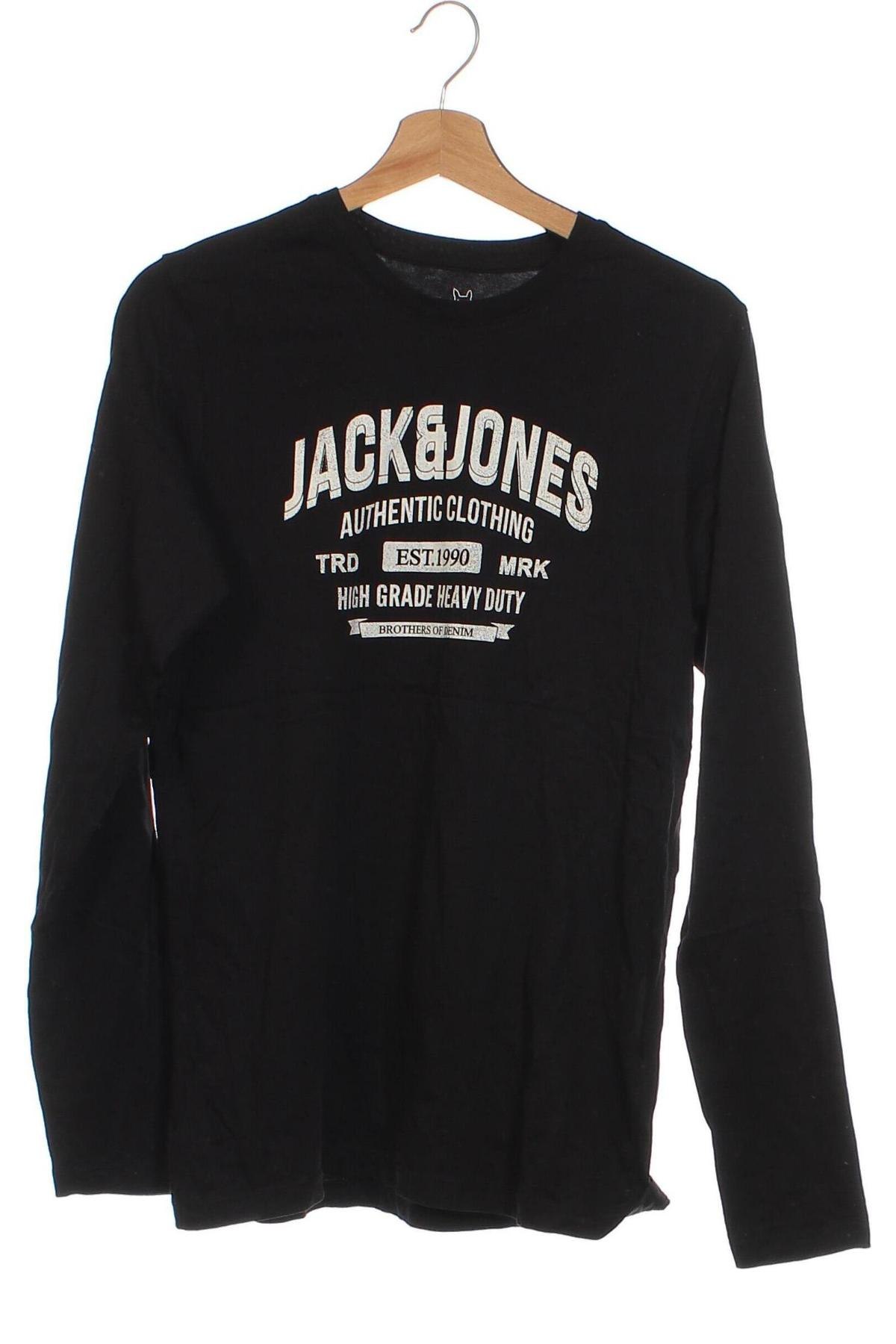 Kinder Shirt Jack & Jones, Größe 15-18y/ 170-176 cm, Farbe Schwarz, Preis 15,31 €