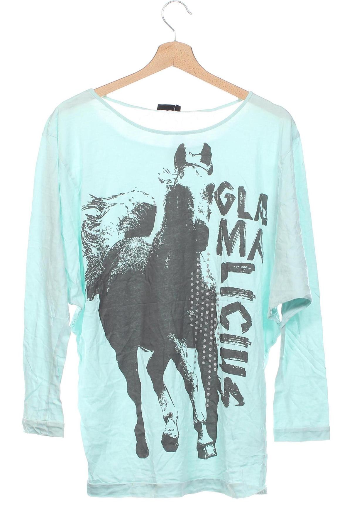 Kinder Shirt KappAhl, Größe 14-15y/ 168-170 cm, Farbe Blau, Preis € 3,99