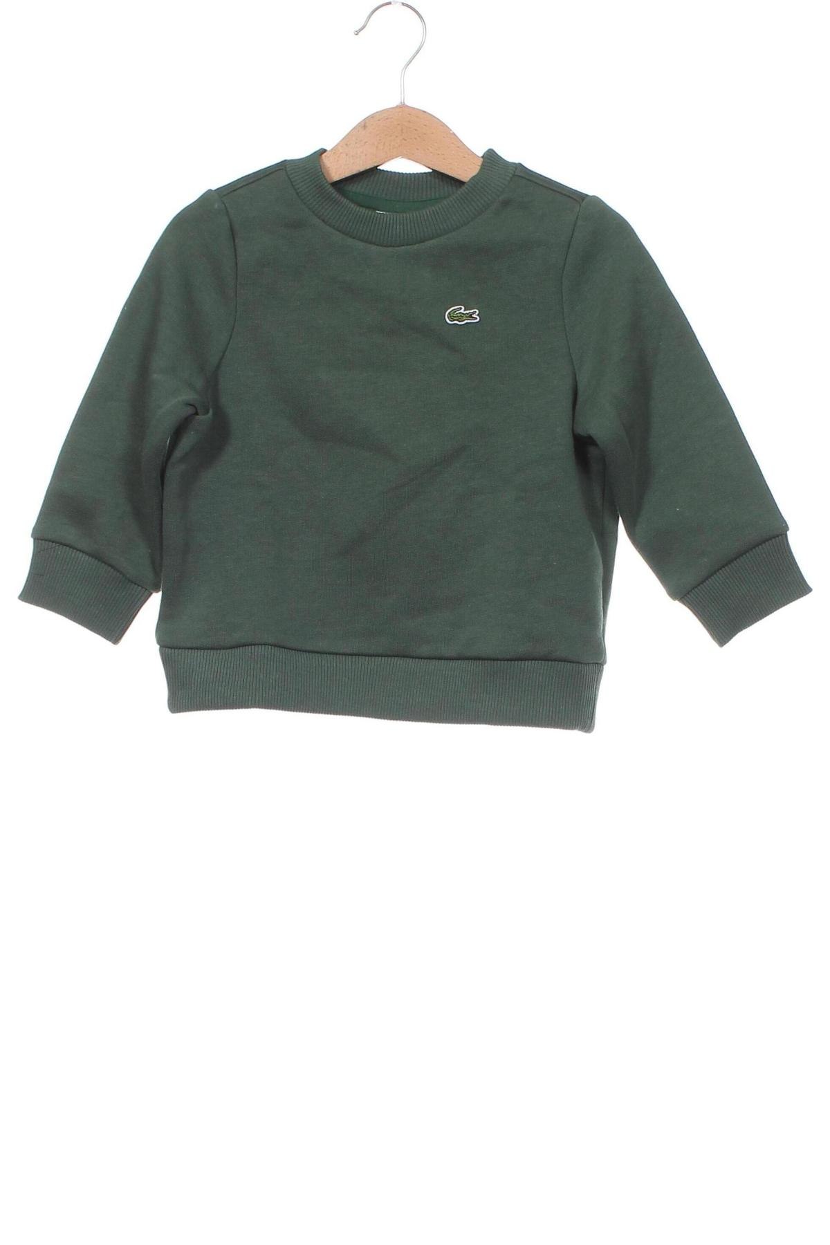 Παιδική μπλούζα Lacoste, Μέγεθος 18-24m/ 86-98 εκ., Χρώμα Πράσινο, Τιμή 41,24 €