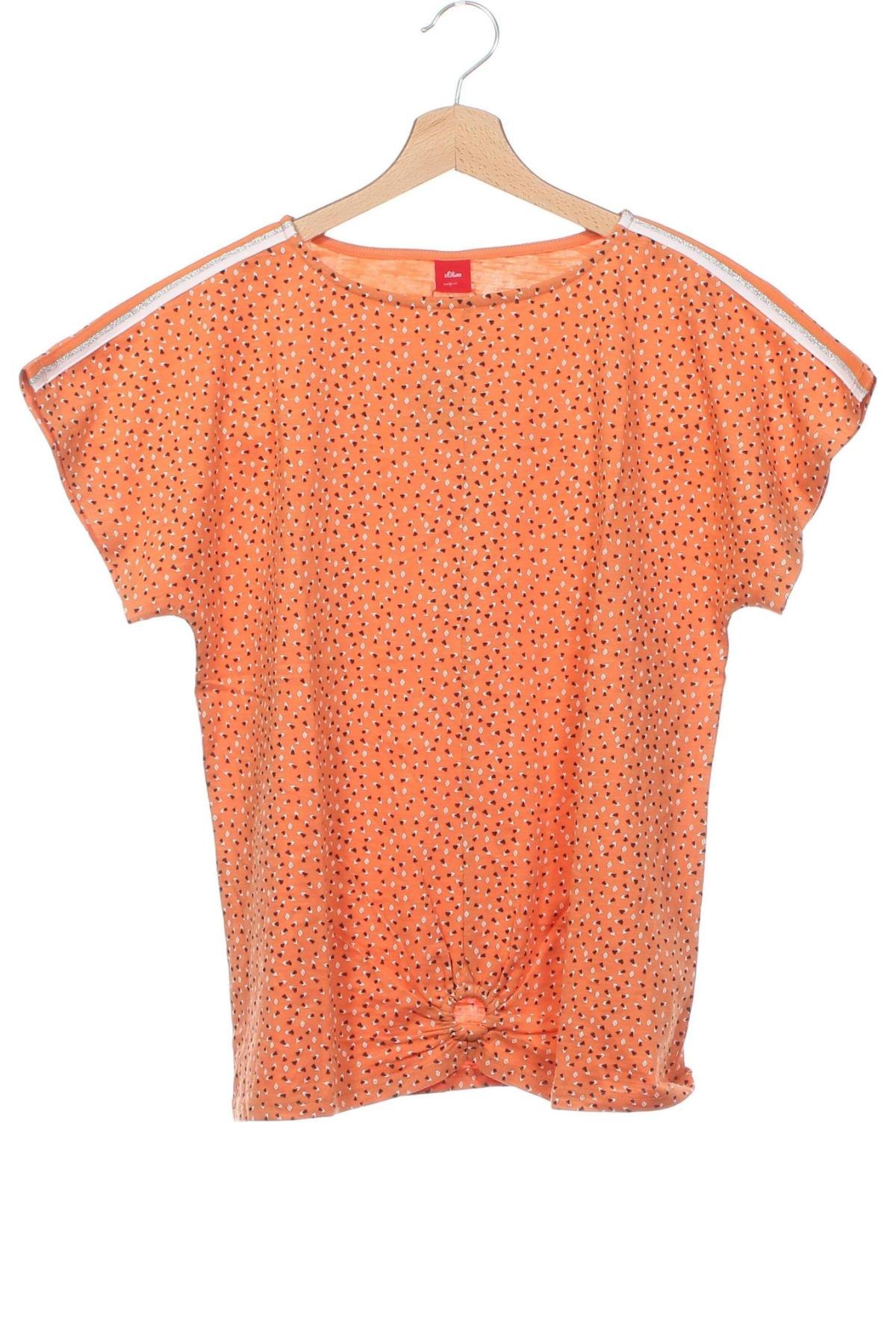 Kinder Shirt S.Oliver, Größe 15-18y/ 170-176 cm, Farbe Orange, Preis 4,99 €