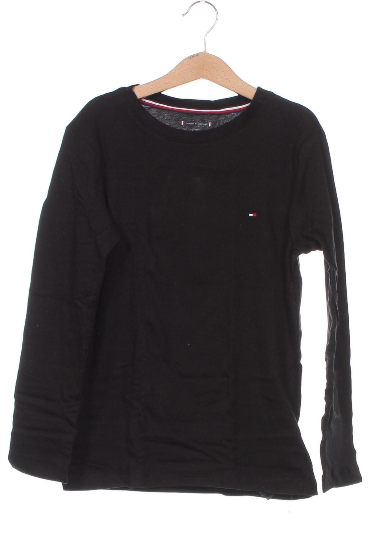 Bluză pentru copii Tommy Hilfiger, Mărime 9-10y/ 140-146 cm, Culoare Negru, Preț 203,99 Lei