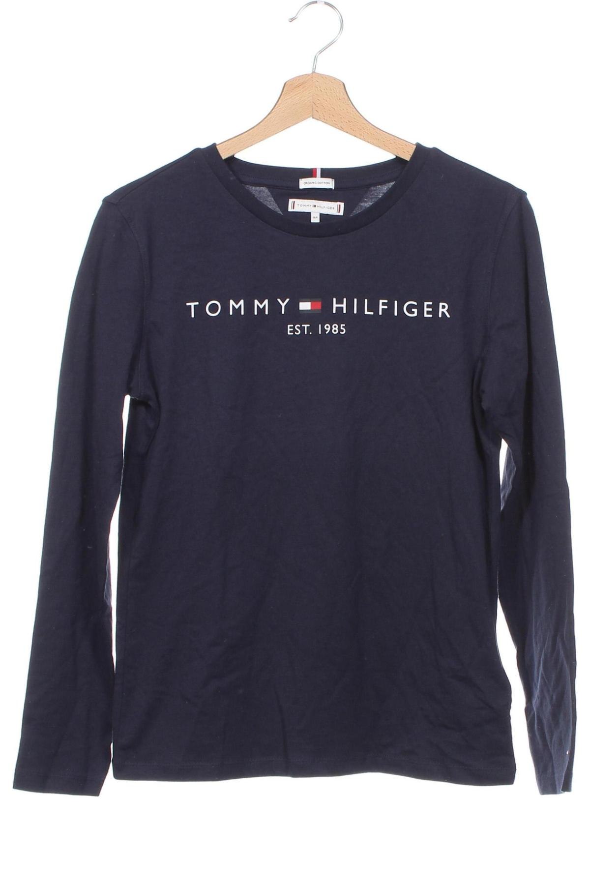 Dziecięca bluzka Tommy Hilfiger, Rozmiar 13-14y/ 164-168 cm, Kolor Niebieski, Cena 198,79 zł