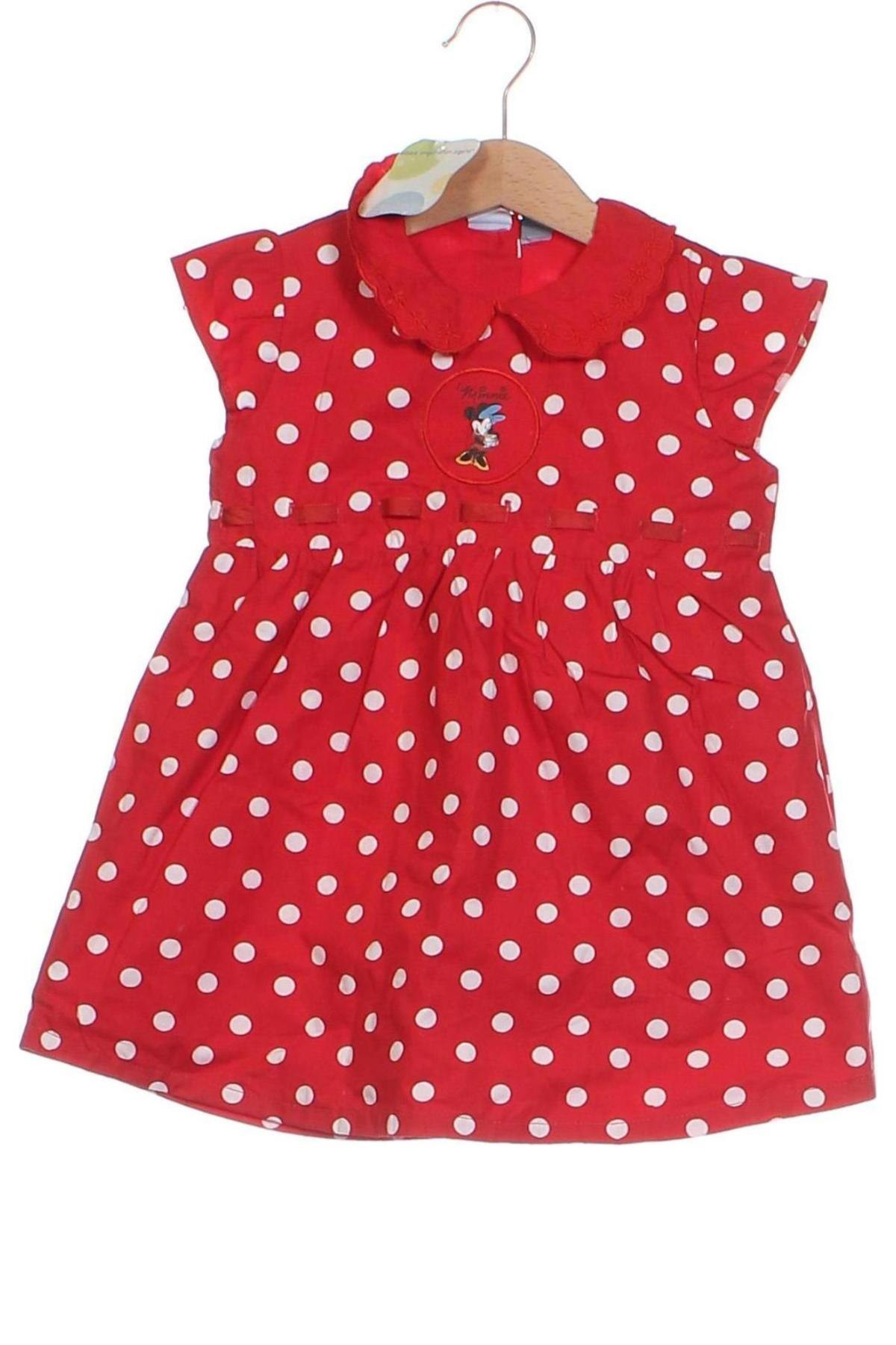 Kinderkleid Disney, Größe 9-12m/ 74-80 cm, Farbe Rot, Preis € 5,12