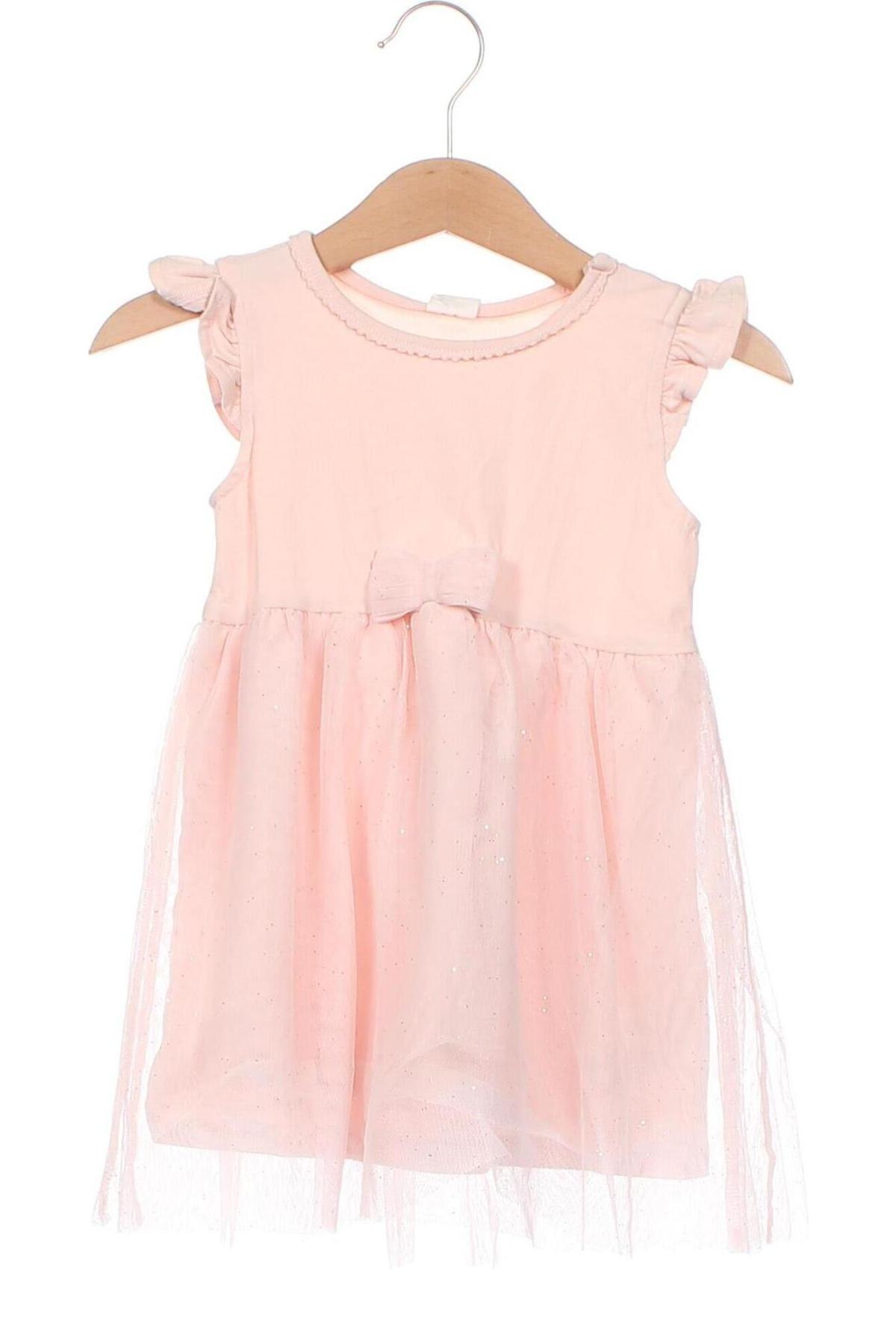 Kinderkleid H&M, Größe 9-12m/ 74-80 cm, Farbe Rosa, Preis € 5,51