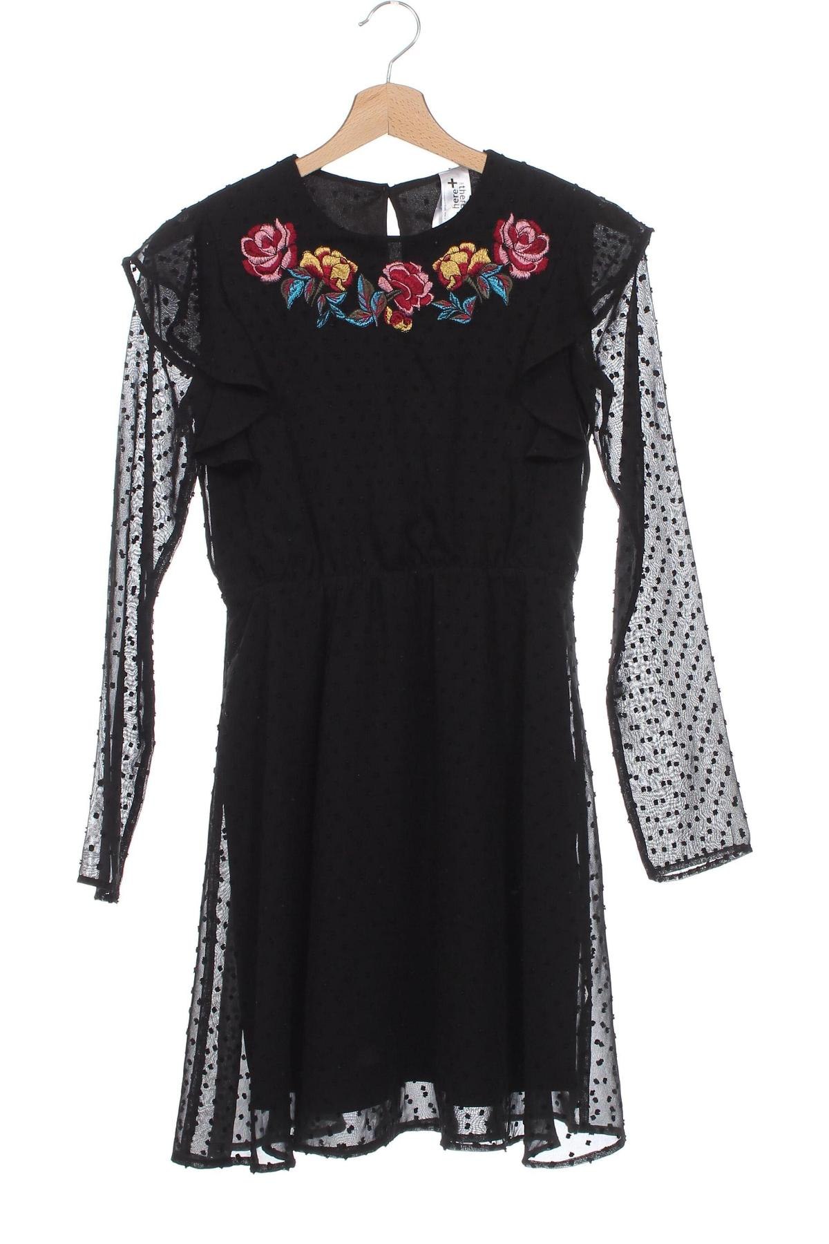 Rochie pentru copii Here+There, Mărime 12-13y/ 158-164 cm, Culoare Negru, Preț 85,53 Lei