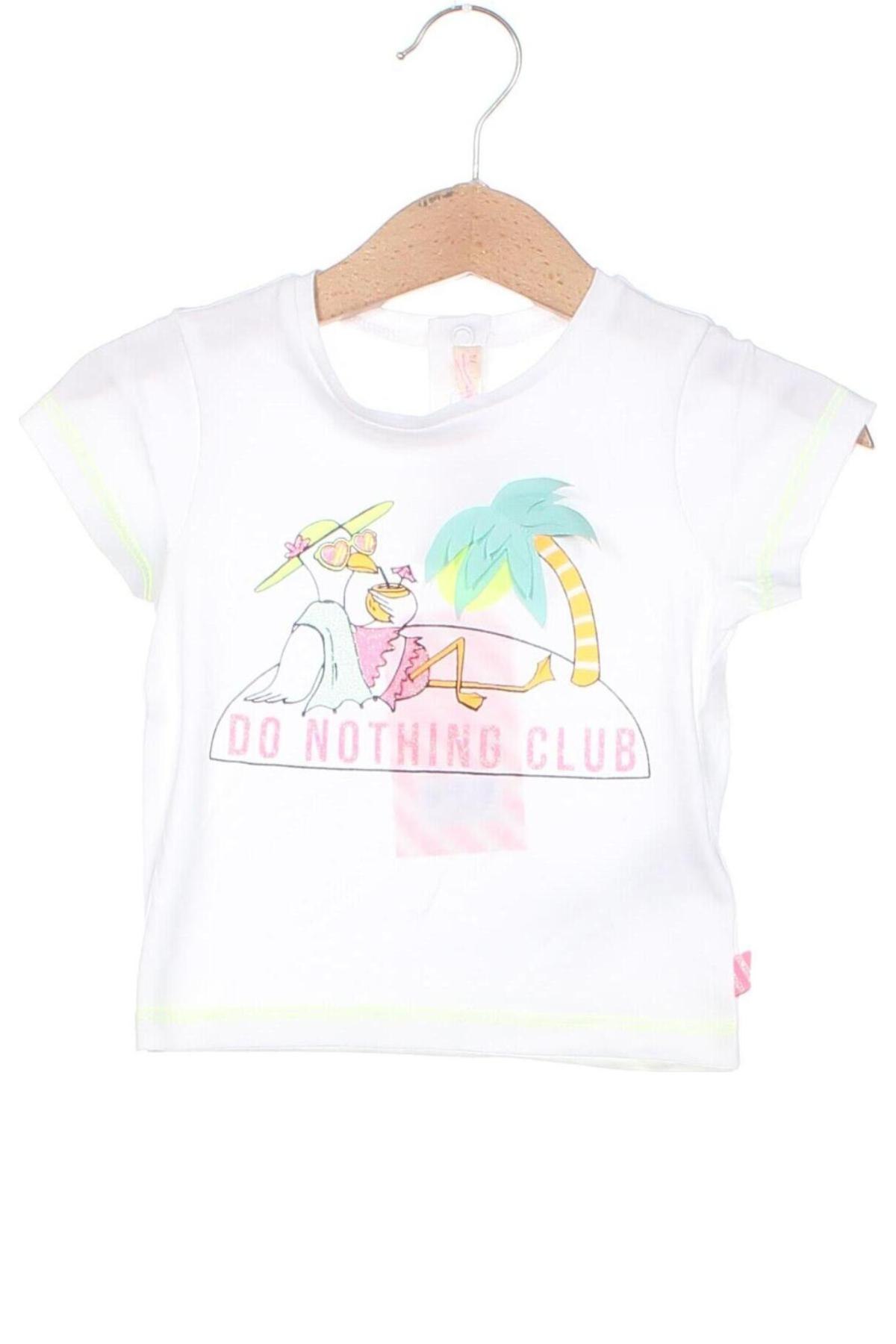 Kinder T-Shirt Billieblush, Größe 9-12m/ 74-80 cm, Farbe Weiß, Preis € 4,99