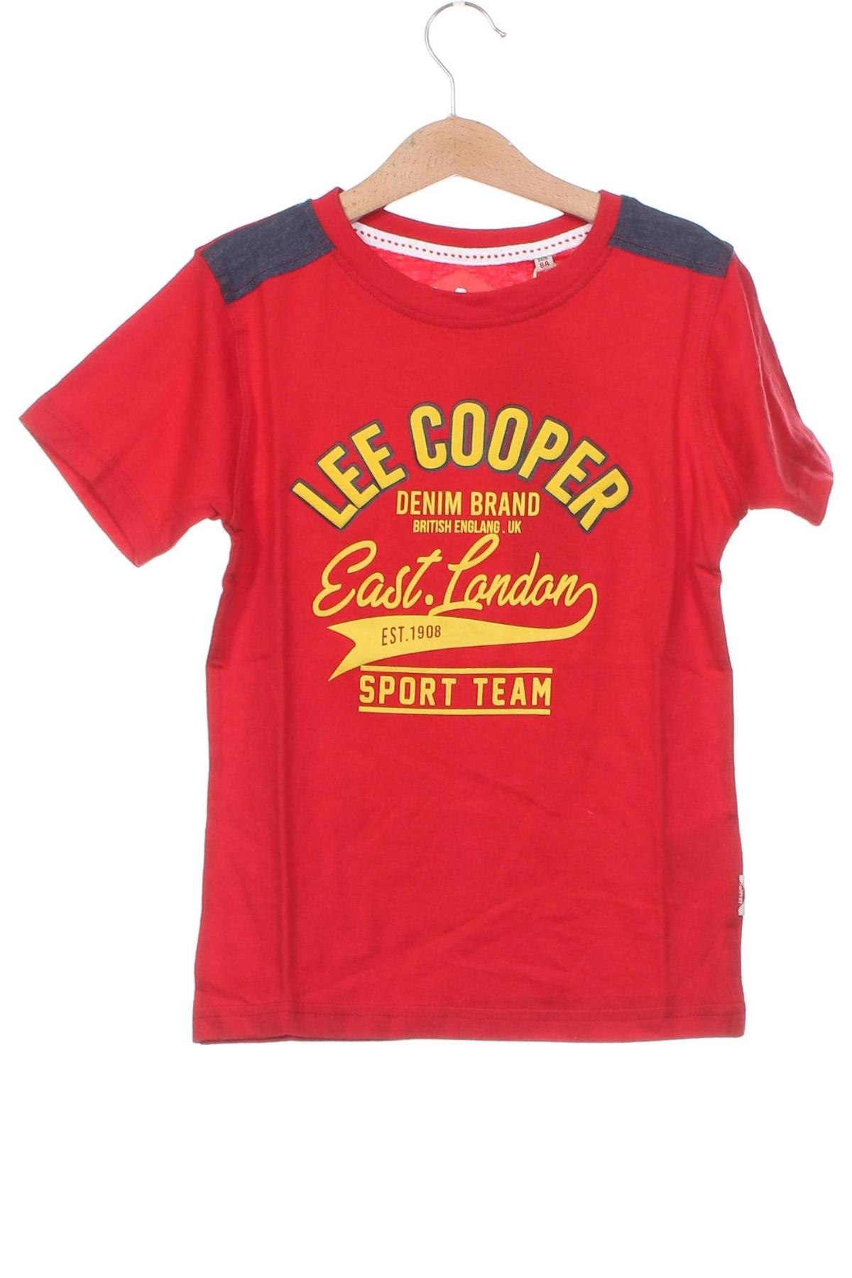 Detské tričko Lee Cooper, Veľkosť 7-8y/ 128-134 cm, Farba Červená, Cena  17,01 €