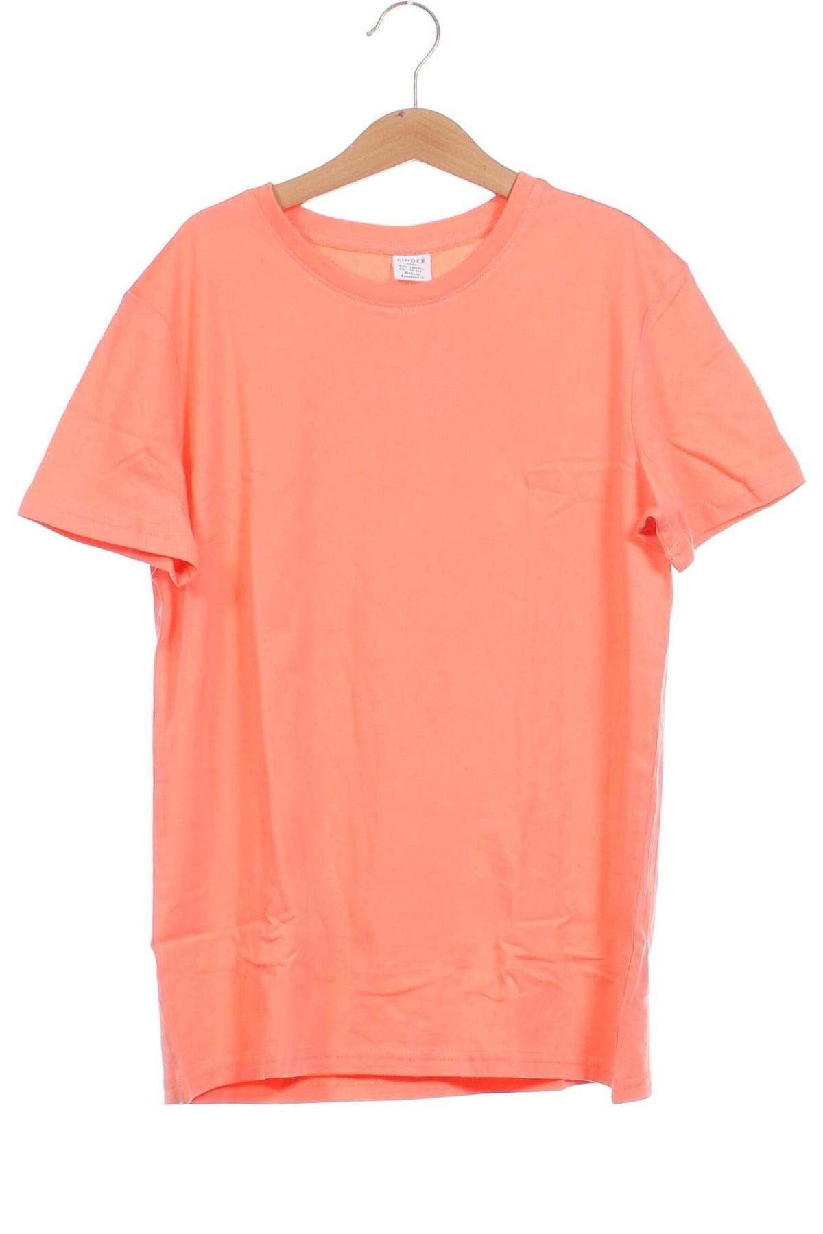 Kinder T-Shirt Lindex, Größe 10-11y/ 146-152 cm, Farbe Orange, Preis € 6,49