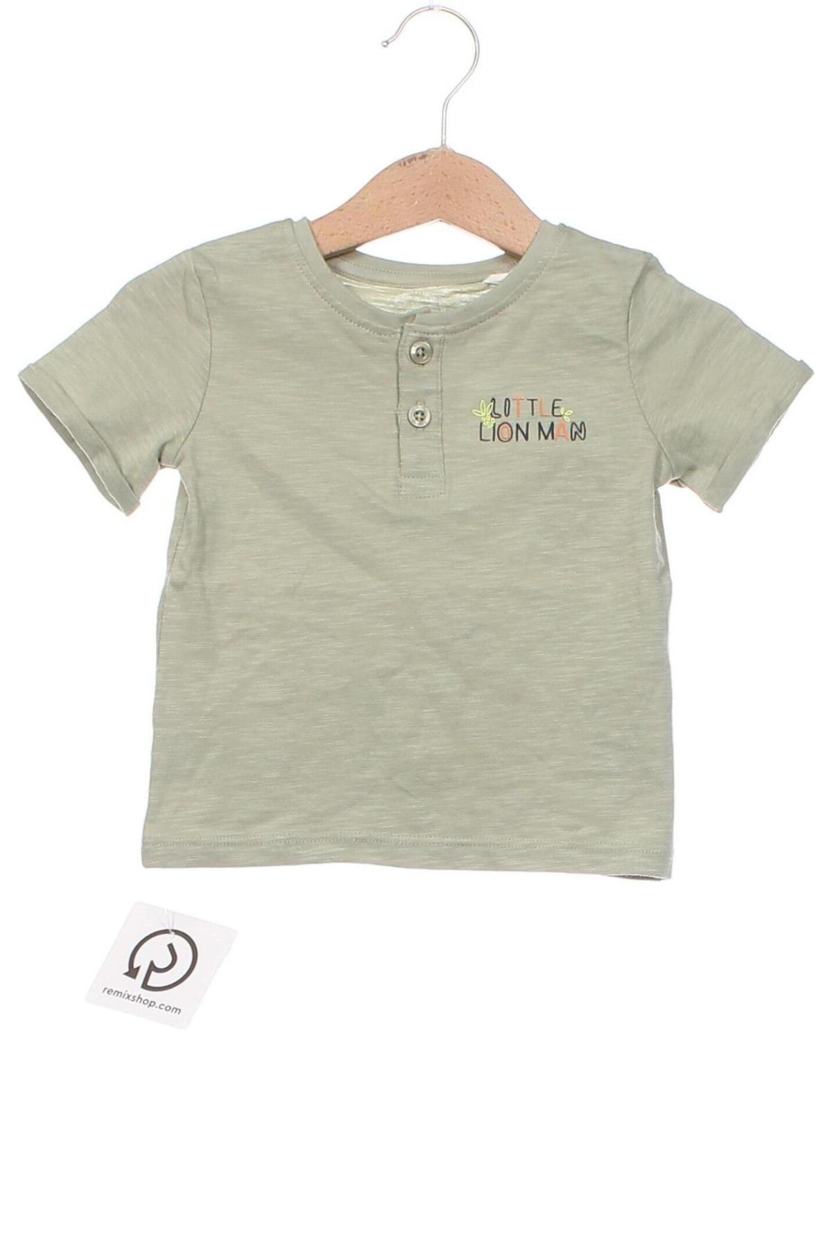 Dziecięcy T-shirt S.Oliver, Rozmiar 6-9m/ 68-74 cm, Kolor Zielony, Cena 21,99 zł