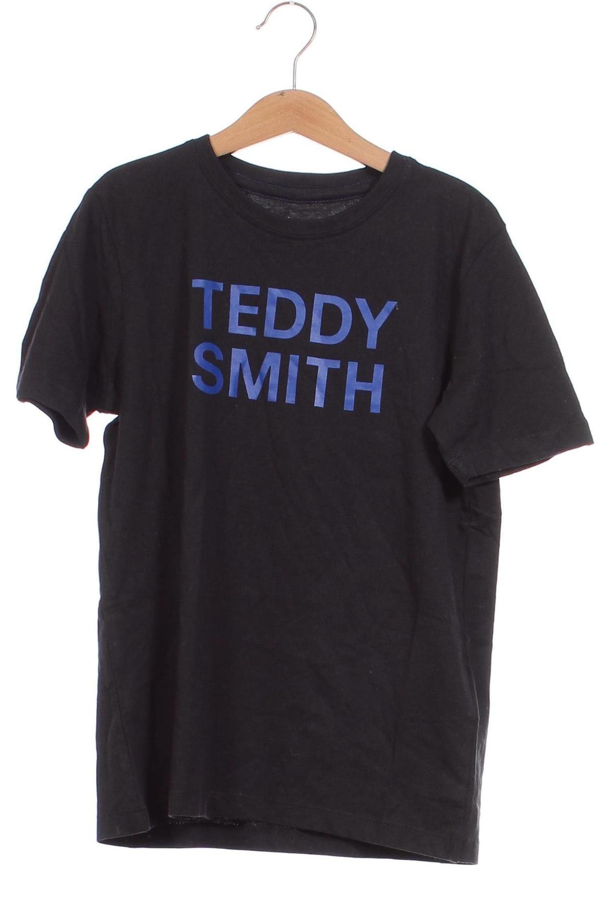 Παιδικό μπλουζάκι Teddy Smith, Μέγεθος 9-10y/ 140-146 εκ., Χρώμα Μαύρο, Τιμή 17,01 €