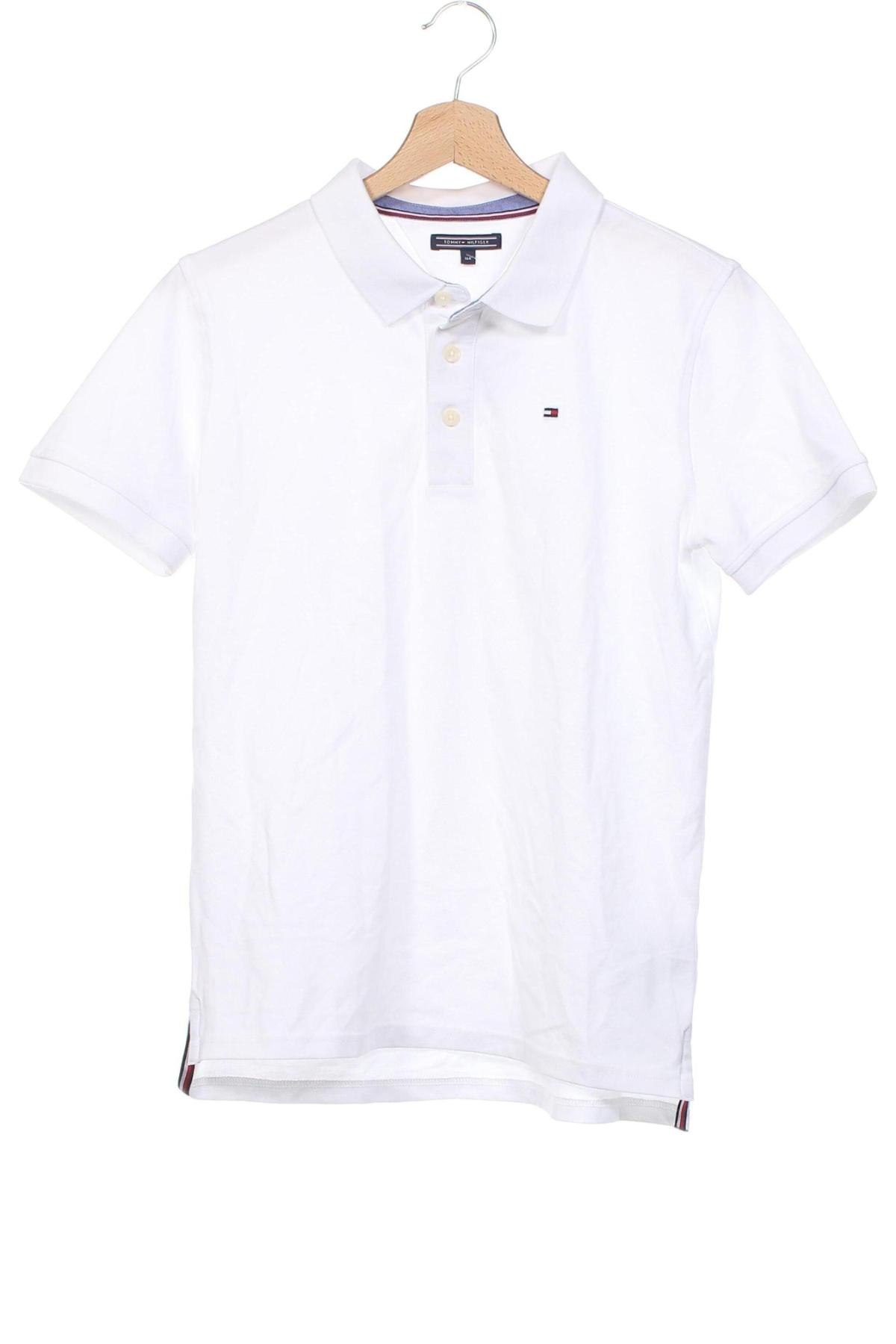 Tricou pentru copii Tommy Hilfiger, Mărime 13-14y/ 164-168 cm, Culoare Alb, Preț 131,79 Lei