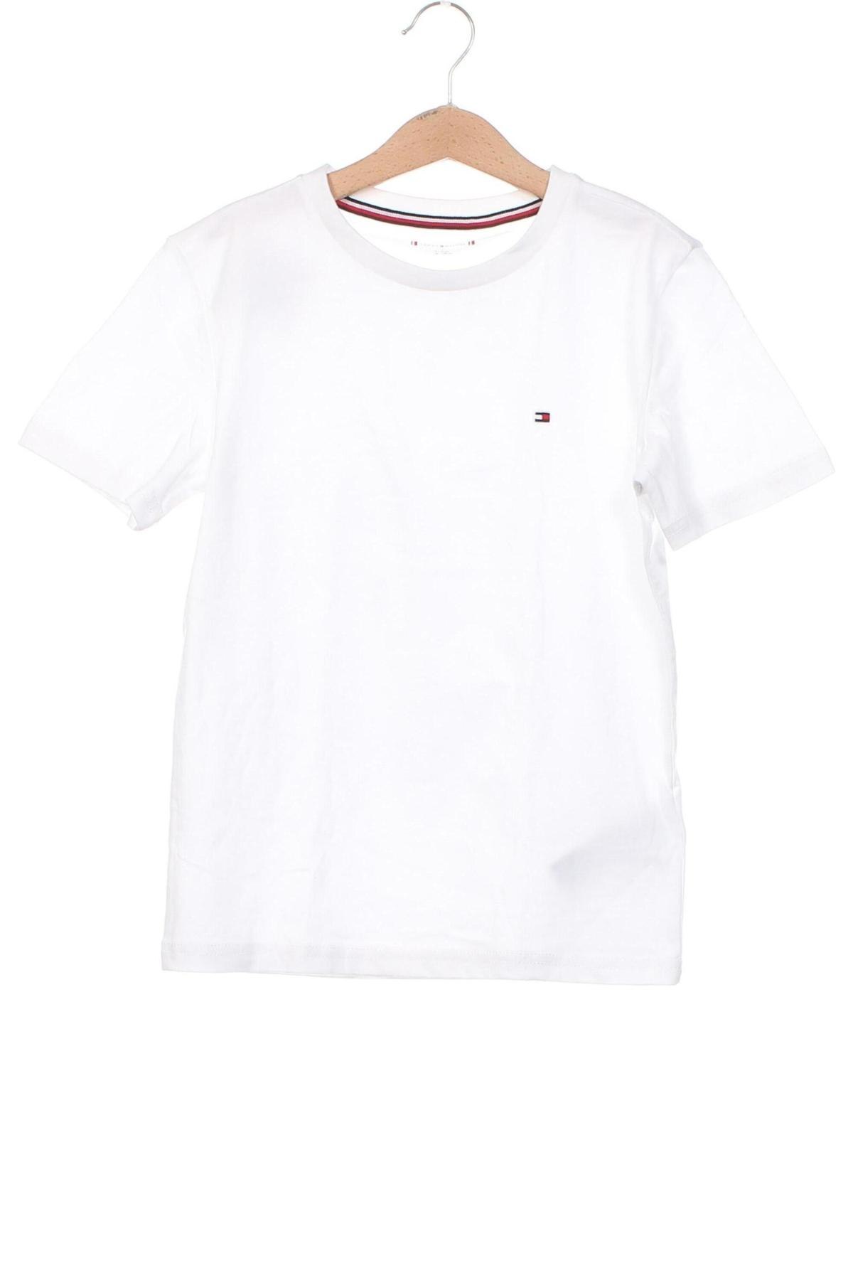 Tricou pentru copii Tommy Hilfiger, Mărime 8-9y/ 134-140 cm, Culoare Alb, Preț 131,79 Lei