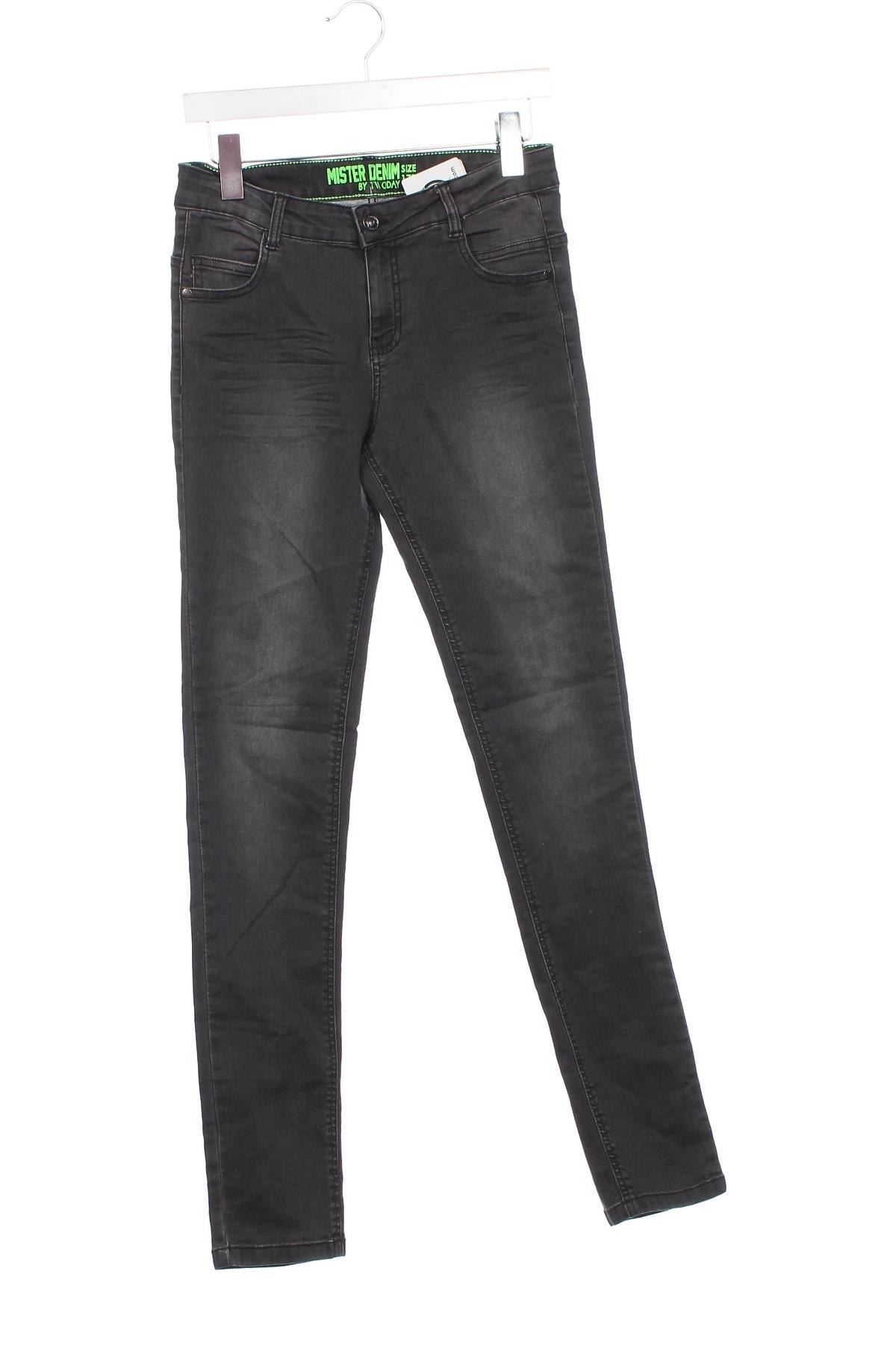 Kinderjeans, Größe 14-15y/ 168-170 cm, Farbe Grau, Preis 3,79 €