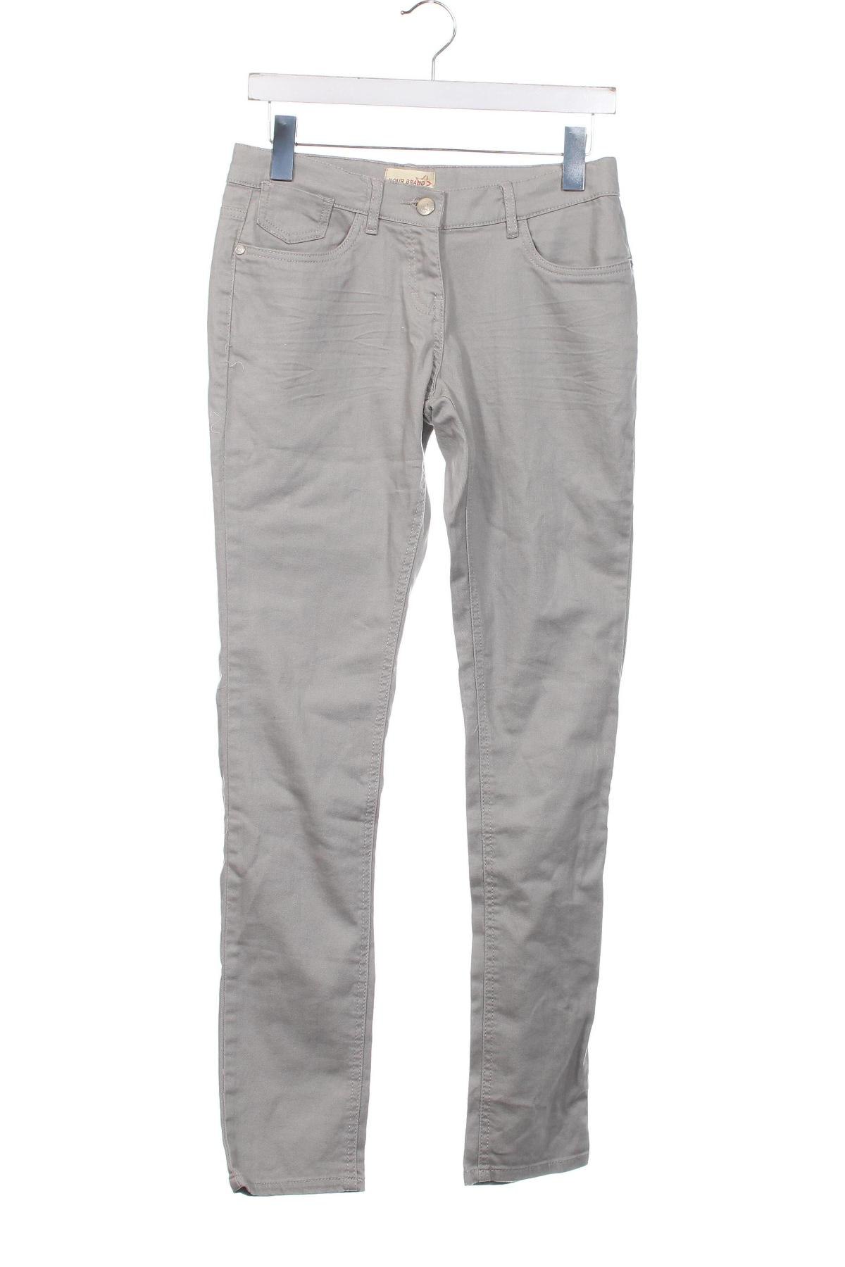 Kinderjeans, Größe 13-14y/ 164-168 cm, Farbe Grau, Preis € 9,99