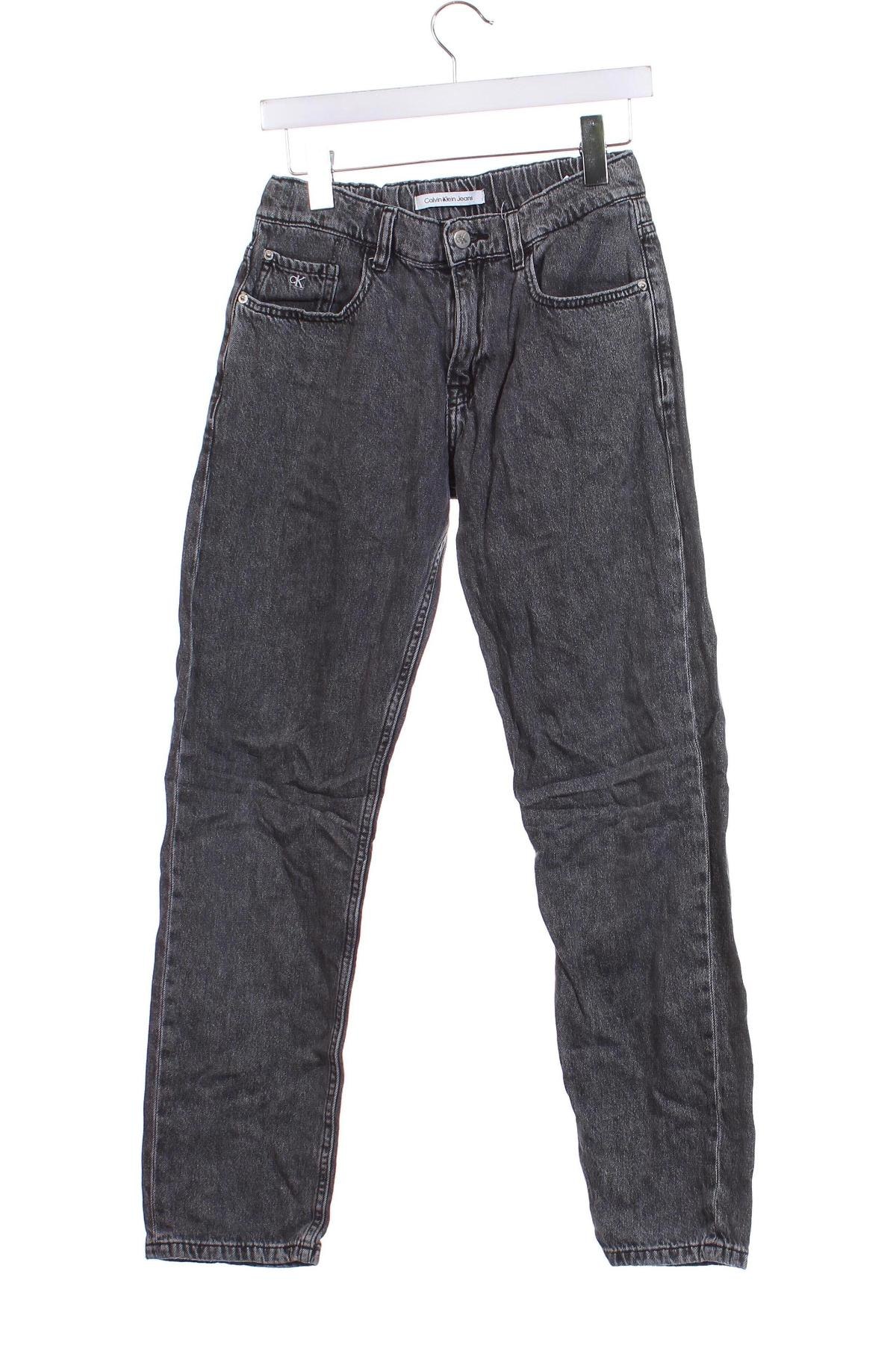 Detské džínsy  Calvin Klein Jeans, Veľkosť 15-18y/ 170-176 cm, Farba Sivá, Cena  27,22 €