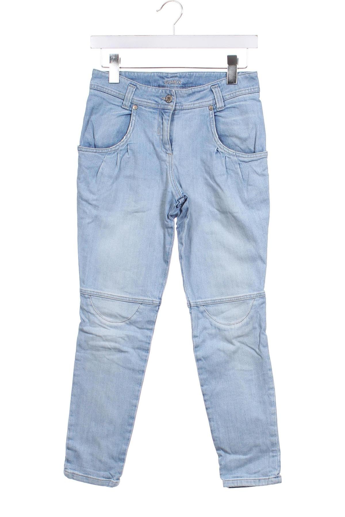 Kinderjeans Gunex, Größe 13-14y/ 164-168 cm, Farbe Blau, Preis 7,79 €