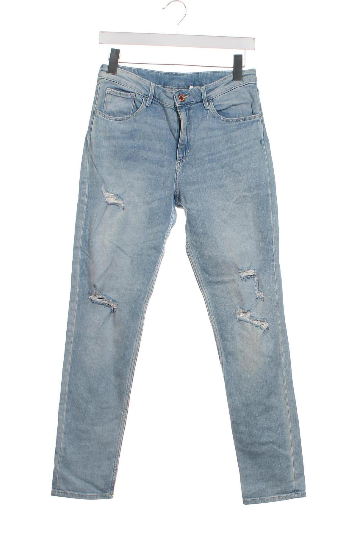 Kinderjeans H&M, Größe 13-14y/ 164-168 cm, Farbe Blau, Preis 9,99 €