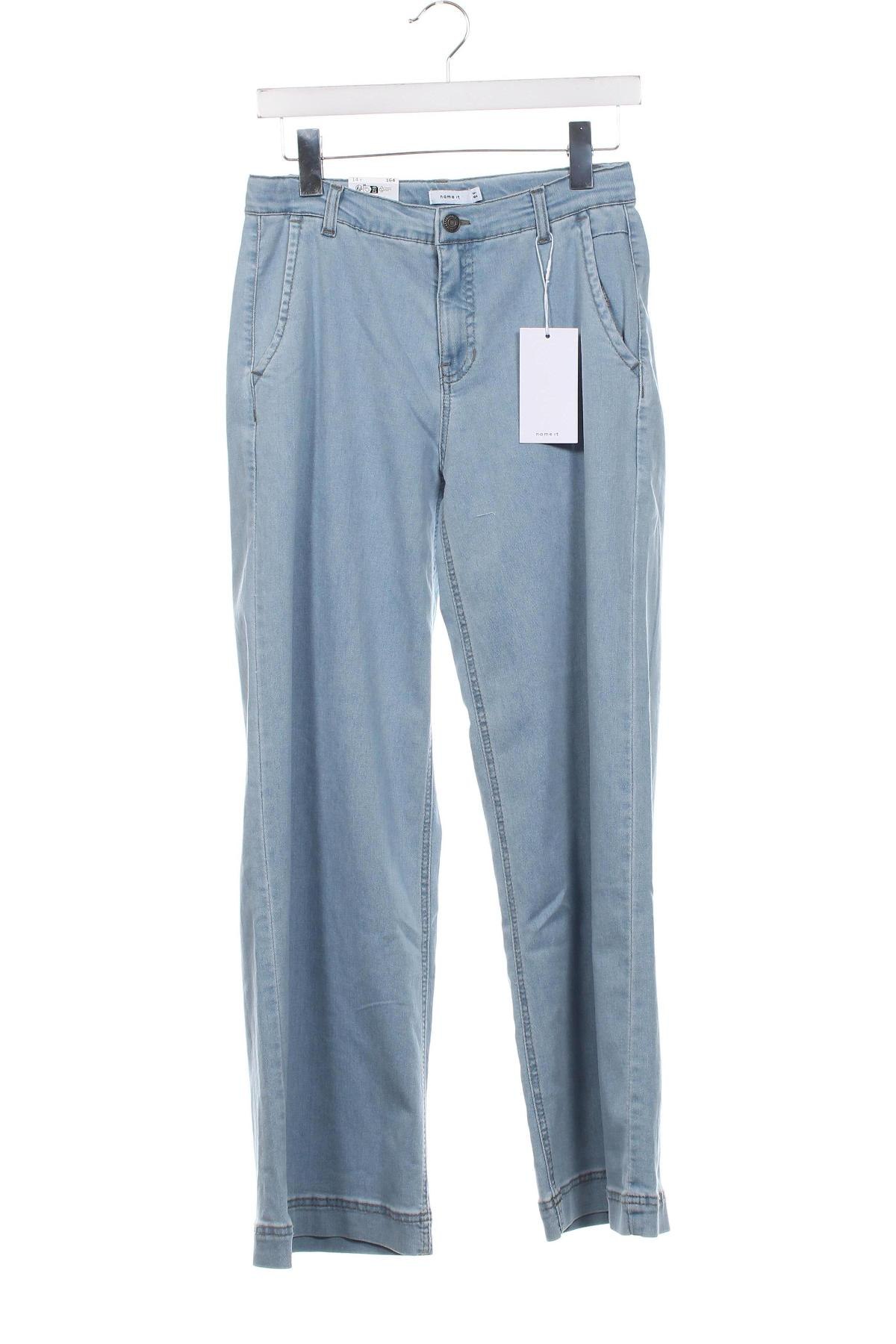 Kinderjeans Name It, Größe 13-14y/ 164-168 cm, Farbe Blau, Preis € 16,79