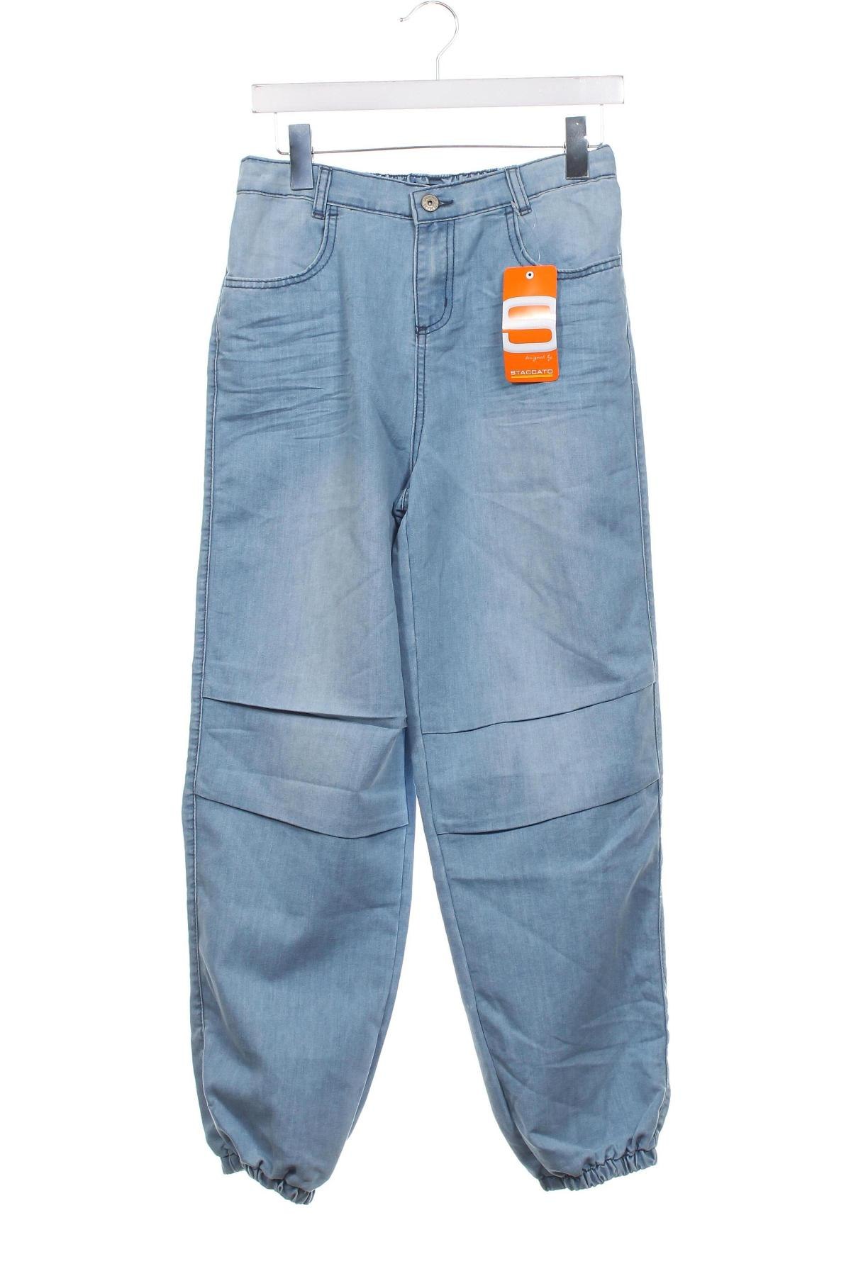 Kinderjeans Staccato, Größe 13-14y/ 164-168 cm, Farbe Blau, Preis € 14,29