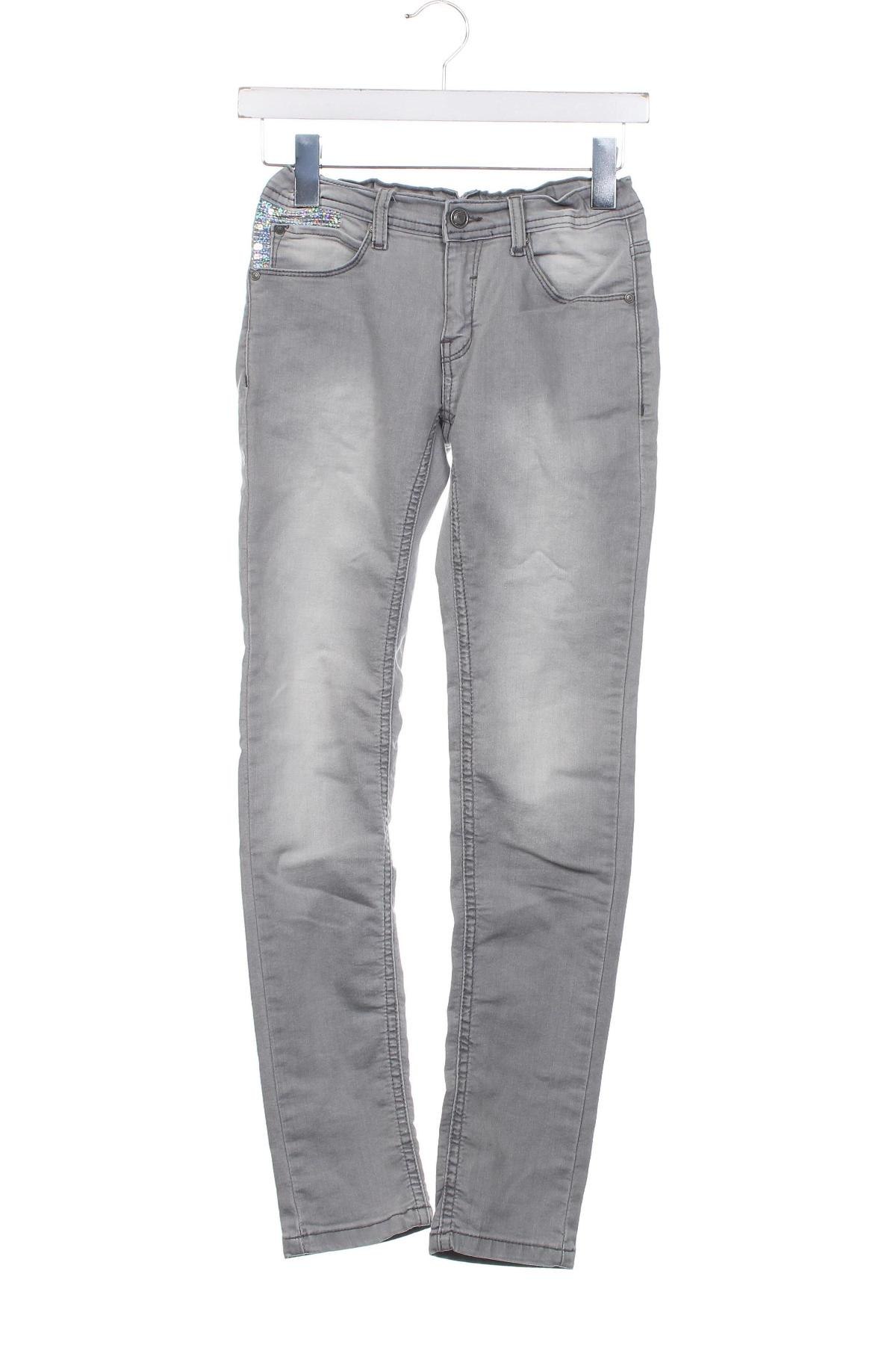 Kinderjeans Stop+Go, Größe 11-12y/ 152-158 cm, Farbe Grau, Preis 9,99 €