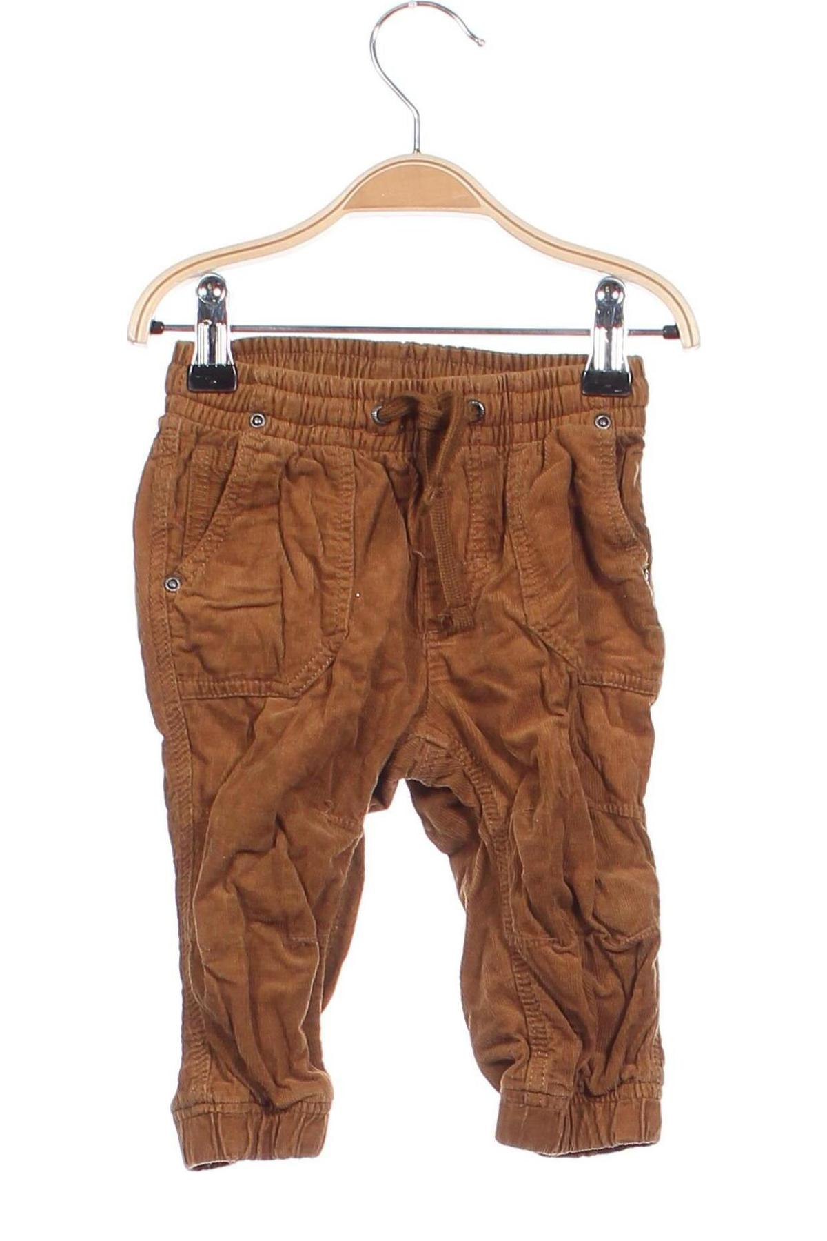 Kinder Cordhose H&M, Größe 9-12m/ 74-80 cm, Farbe Braun, Preis 4,99 €