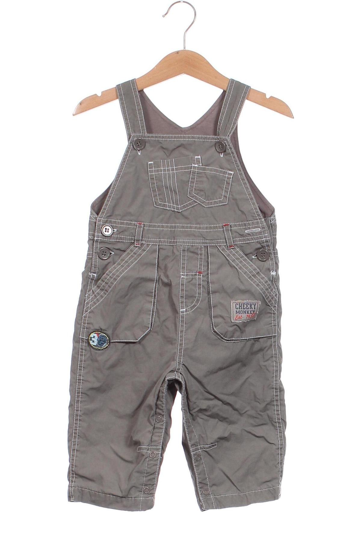 Kinder Overall, Größe 9-12m/ 74-80 cm, Farbe Grün, Preis € 9,99