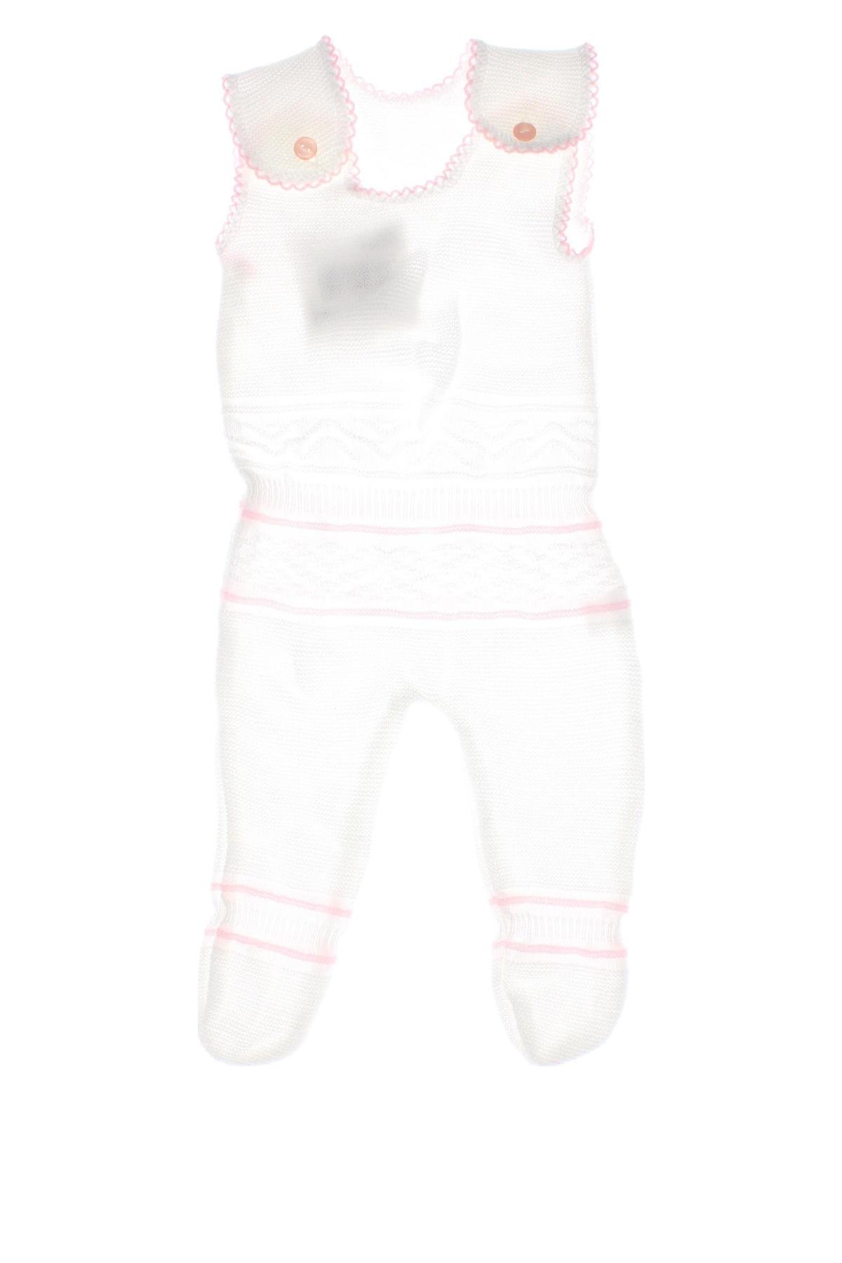 Kinder Overall, Größe 3-6m/ 62-68 cm, Farbe Weiß, Preis € 9,99