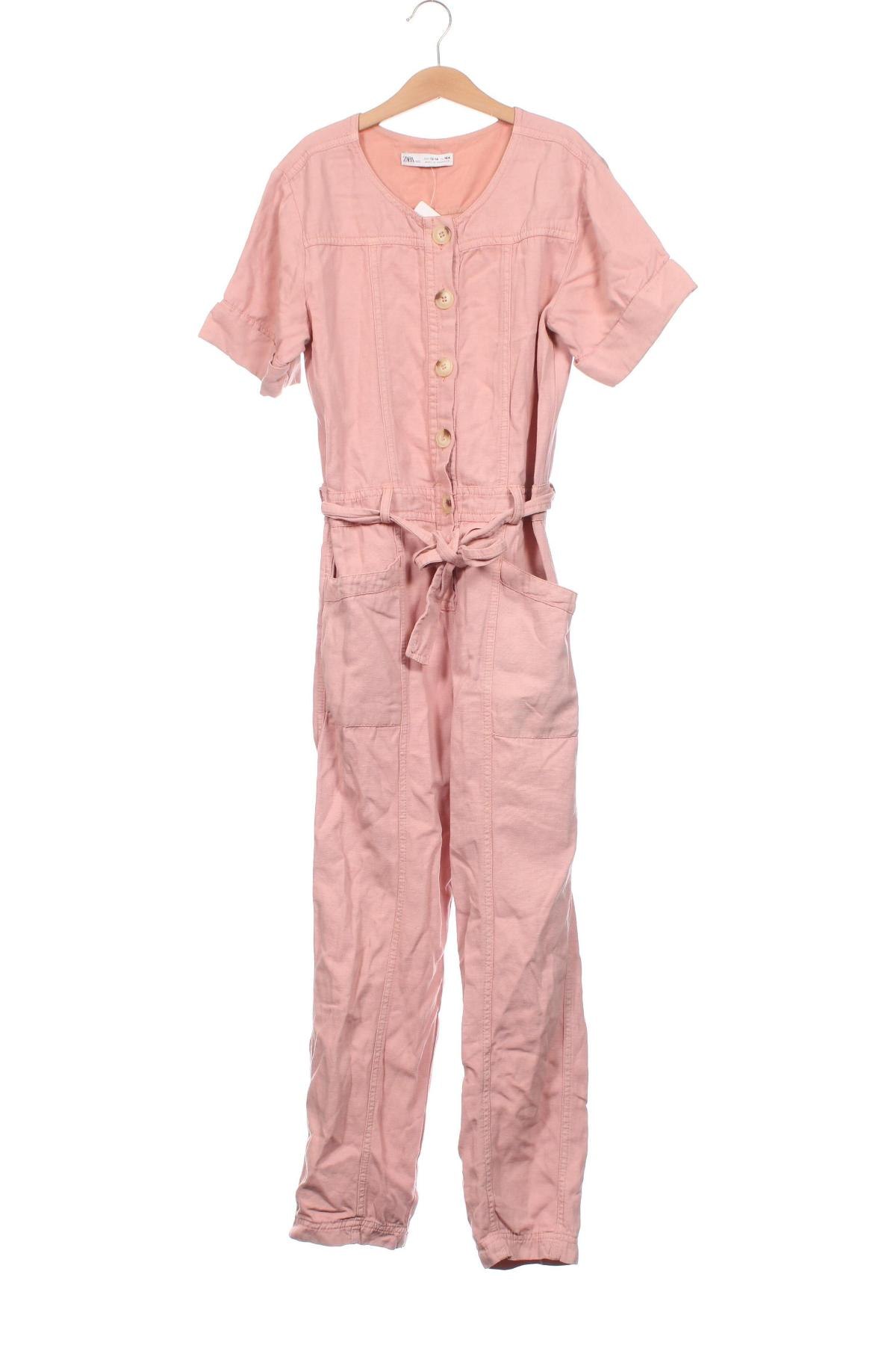 Kinder Overall Zara, Größe 12-13y/ 158-164 cm, Farbe Aschrosa, Preis 10,23 €