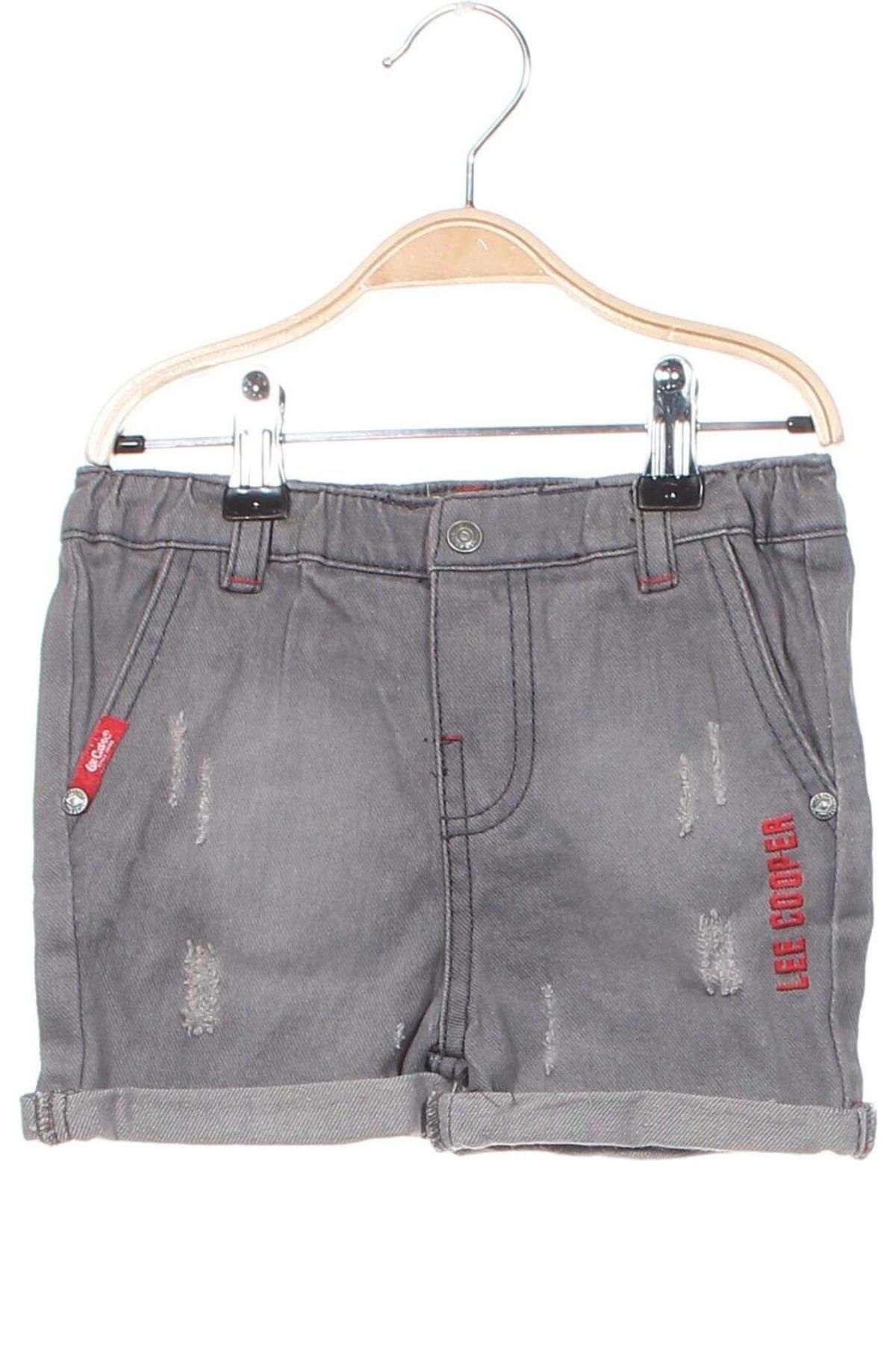 Детски къс панталон Lee Cooper, Размер 2-3y/ 98-104 см, Цвят Сив, Цена 51,00 лв.