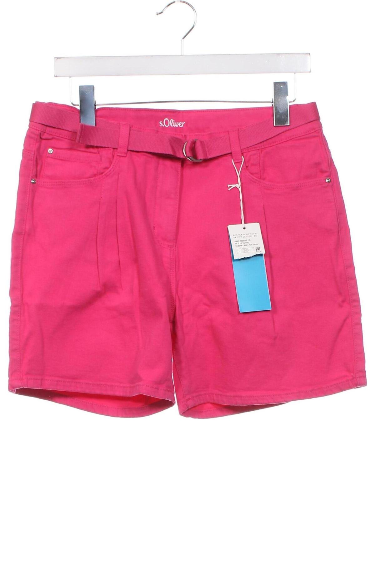 Kinder Shorts S.Oliver, Größe 15-18y/ 170-176 cm, Farbe Rosa, Preis 26,29 €