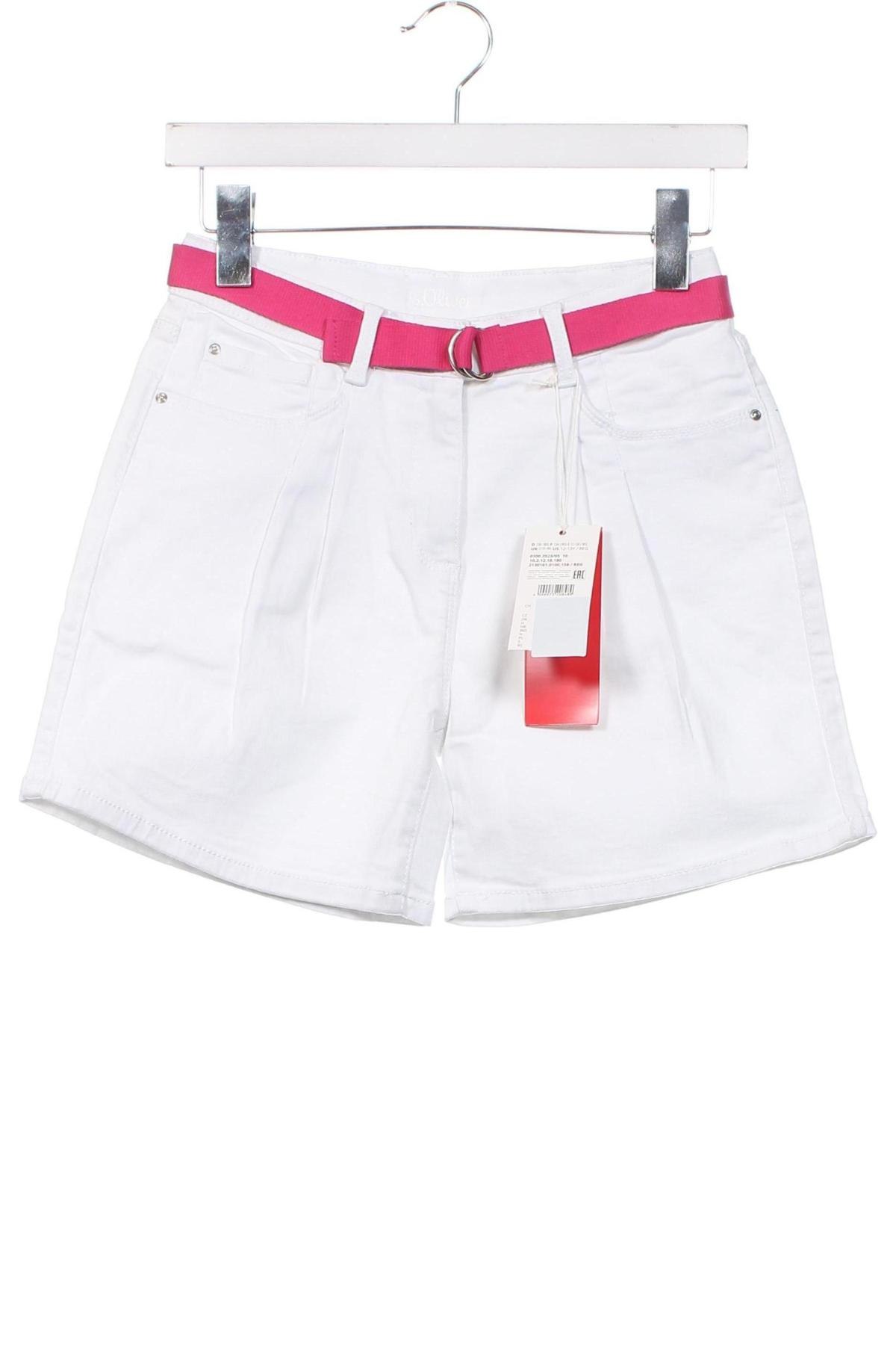 Kinder Shorts S.Oliver, Größe 12-13y/ 158-164 cm, Farbe Weiß, Preis € 26,29