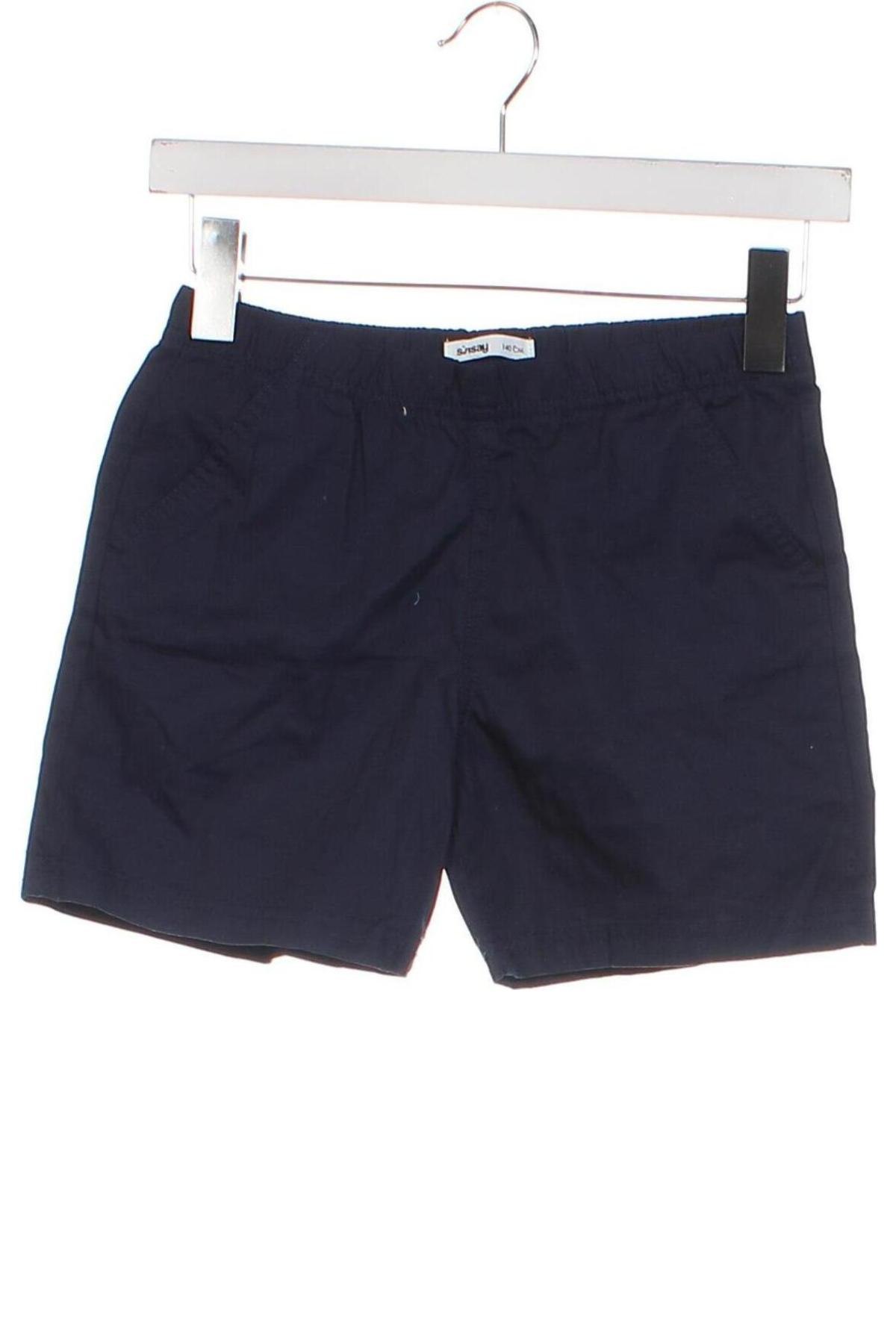 Kinder Shorts Sinsay, Größe 8-9y/ 134-140 cm, Farbe Blau, Preis 2,49 €