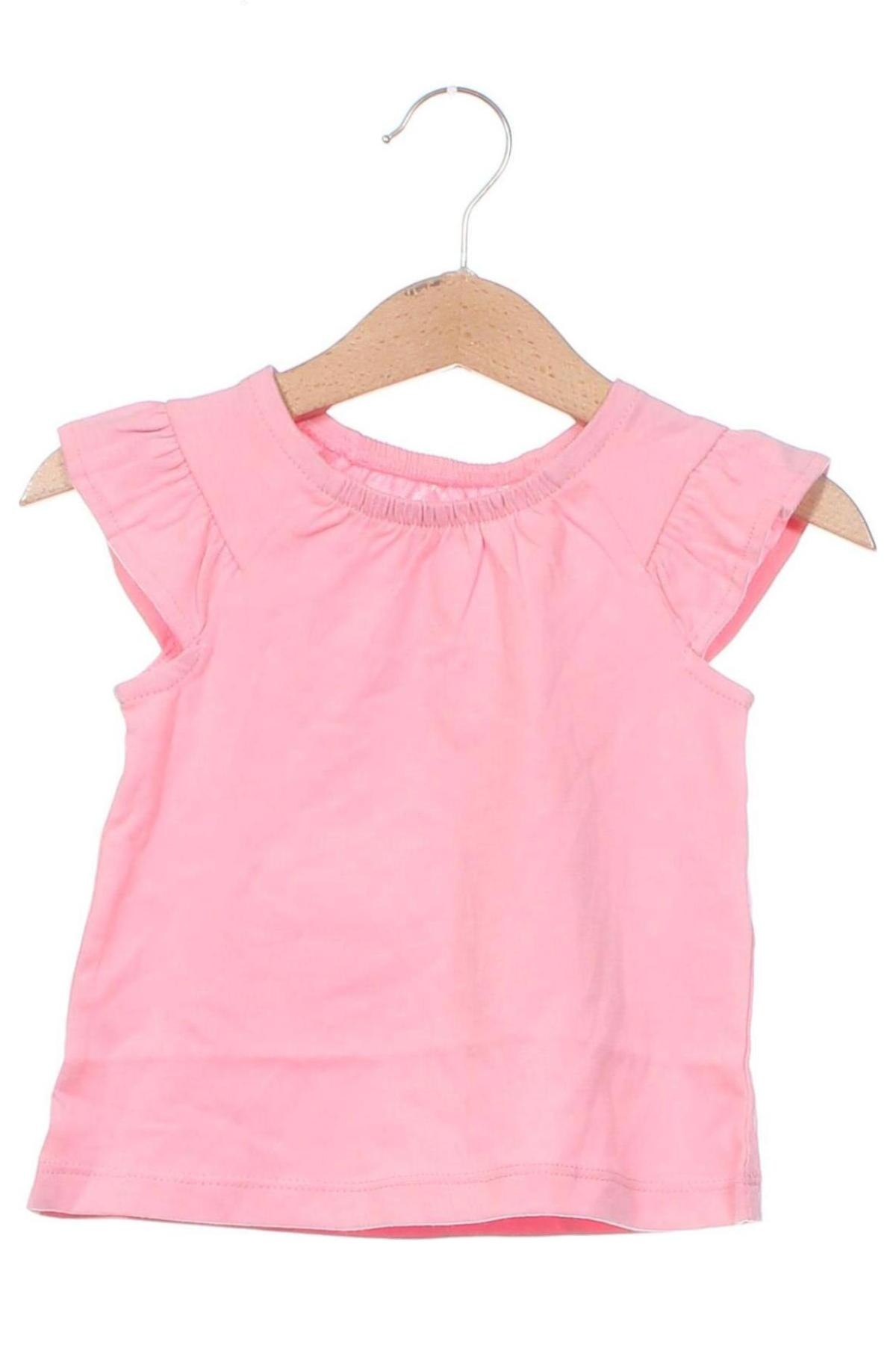 Μπλουζάκι αμάνικο παιδικό S.Oliver, Μέγεθος 9-12m/ 74-80 εκ., Χρώμα Ρόζ , Τιμή 5,79 €