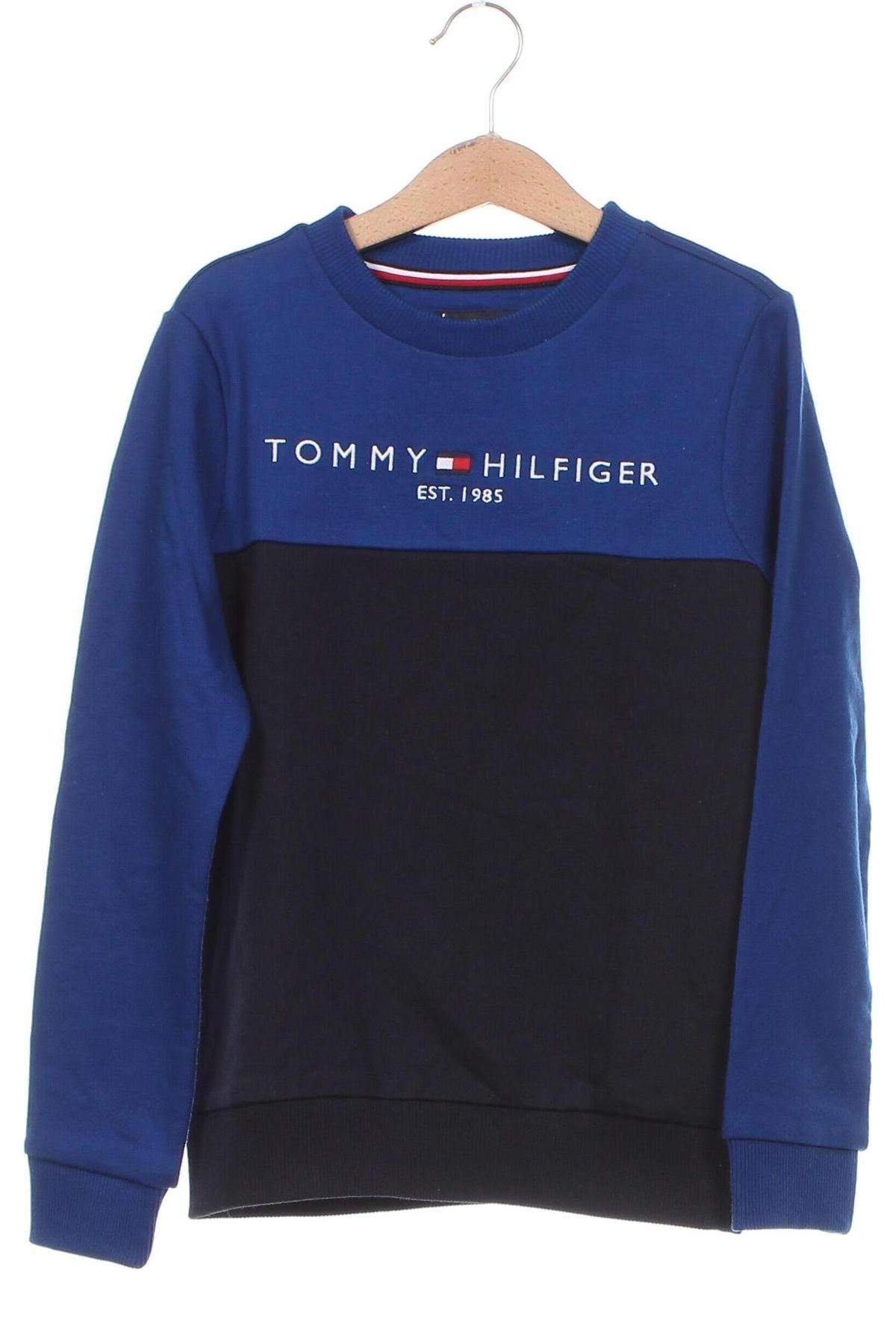 Детски суичър Tommy Hilfiger, Размер 8-9y/ 134-140 см, Цвят Син, Цена 116,29 лв.