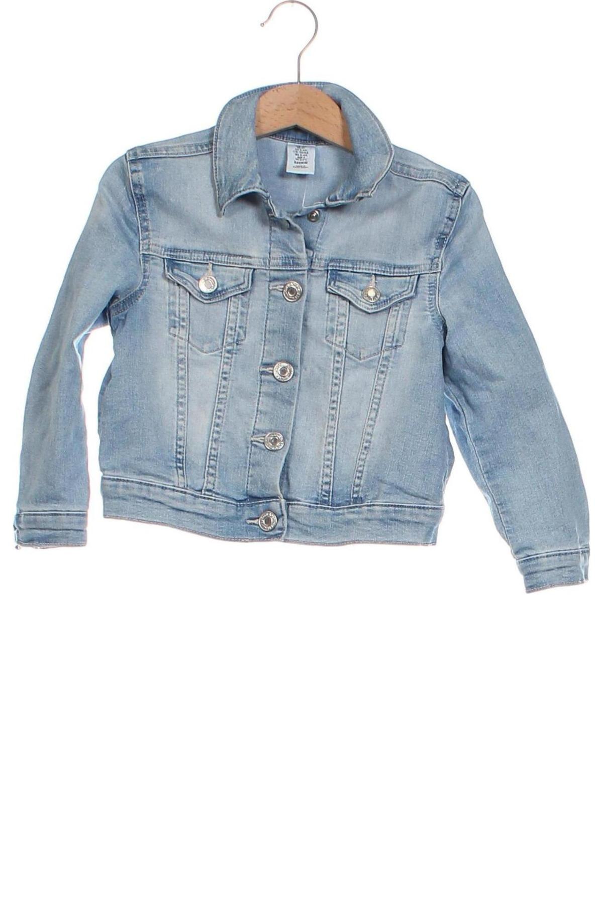 Kinder Jeansjacke, Größe 3-4y/ 104-110 cm, Farbe Blau, Preis € 11,49