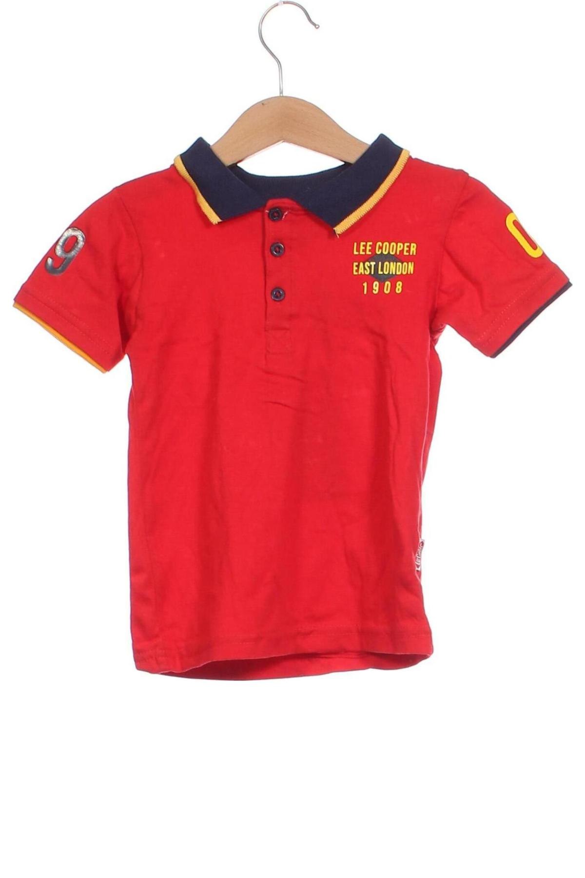Παιδική ζιβαγκο μπλουζα Lee Cooper, Μέγεθος 2-3y/ 98-104 εκ., Χρώμα Κόκκινο, Τιμή 26,29 €