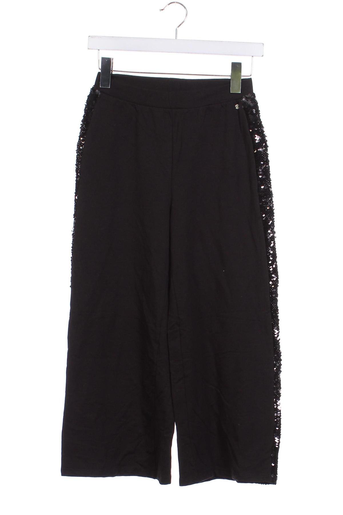 Pantaloni de trening, pentru copii Sarabanda, Mărime 11-12y/ 152-158 cm, Culoare Negru, Preț 20,99 Lei