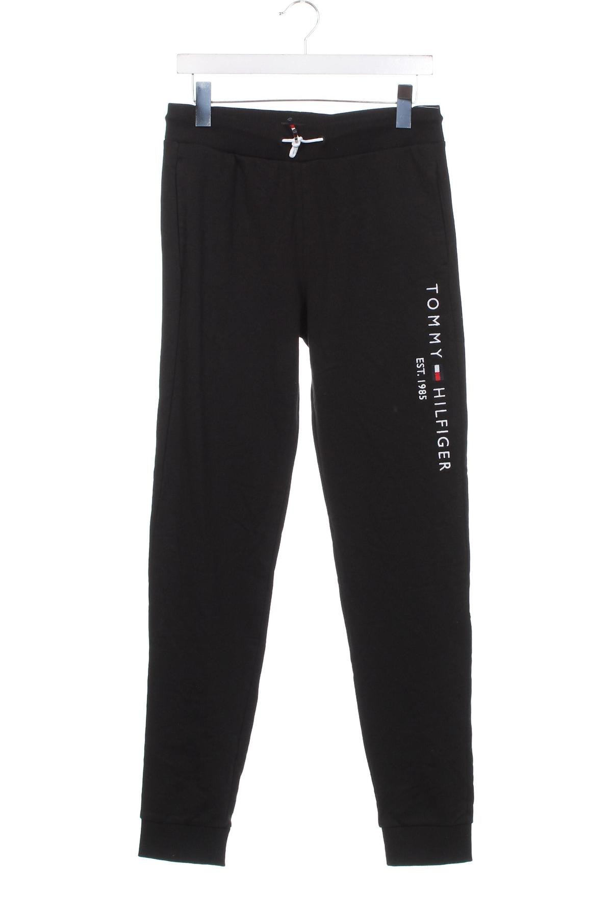 Pantaloni de trening, pentru copii Tommy Hilfiger, Mărime 14-15y/ 168-170 cm, Culoare Negru, Preț 259,99 Lei