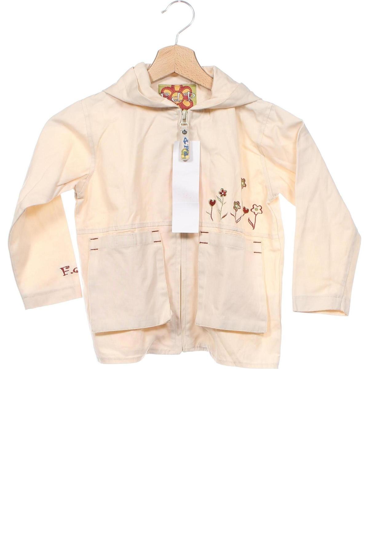 Kinderjacke, Größe 3-4y/ 104-110 cm, Farbe Ecru, Preis 22,17 €