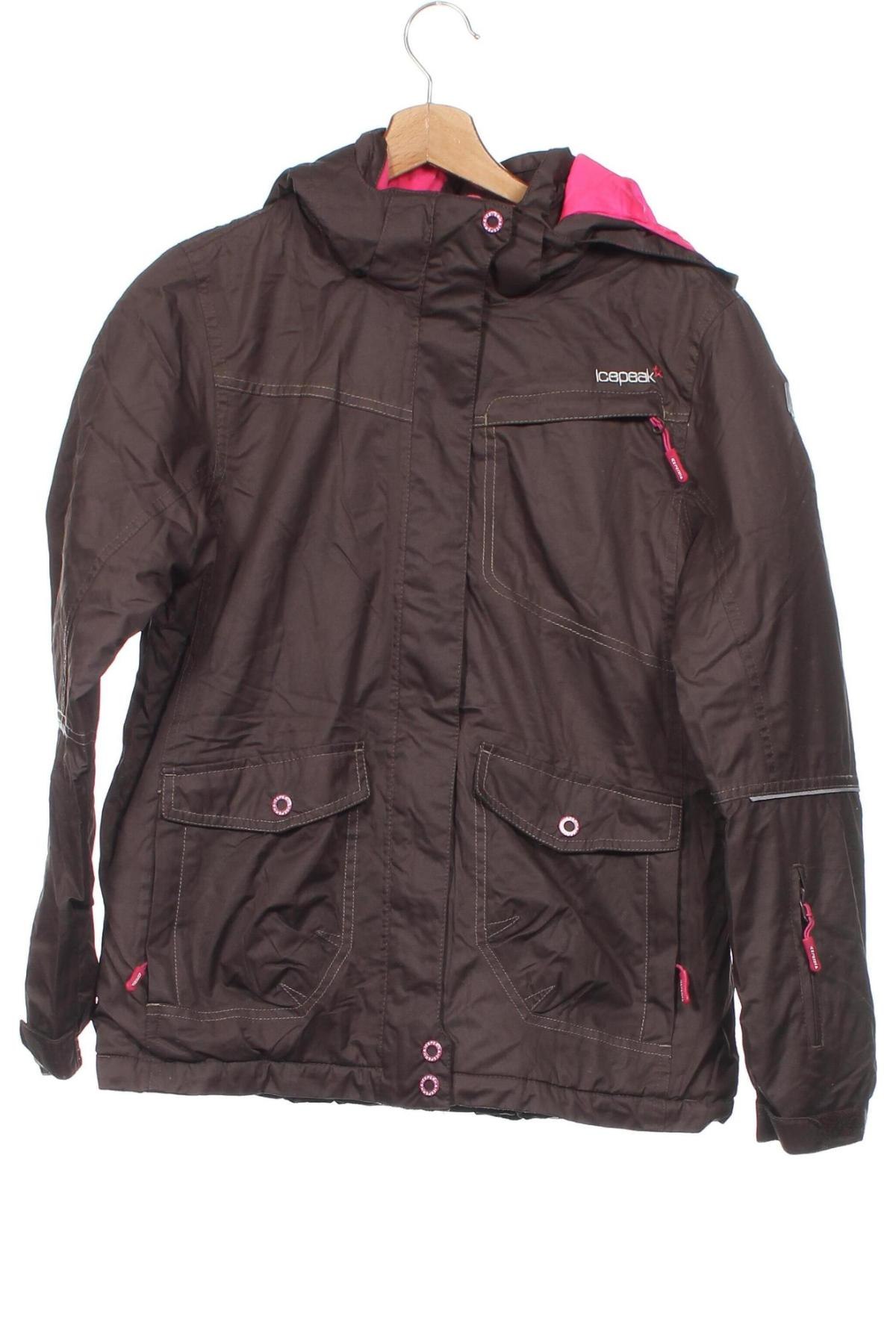 Kinderjacke Icepeak, Größe 13-14y/ 164-168 cm, Farbe Braun, Preis € 16,99