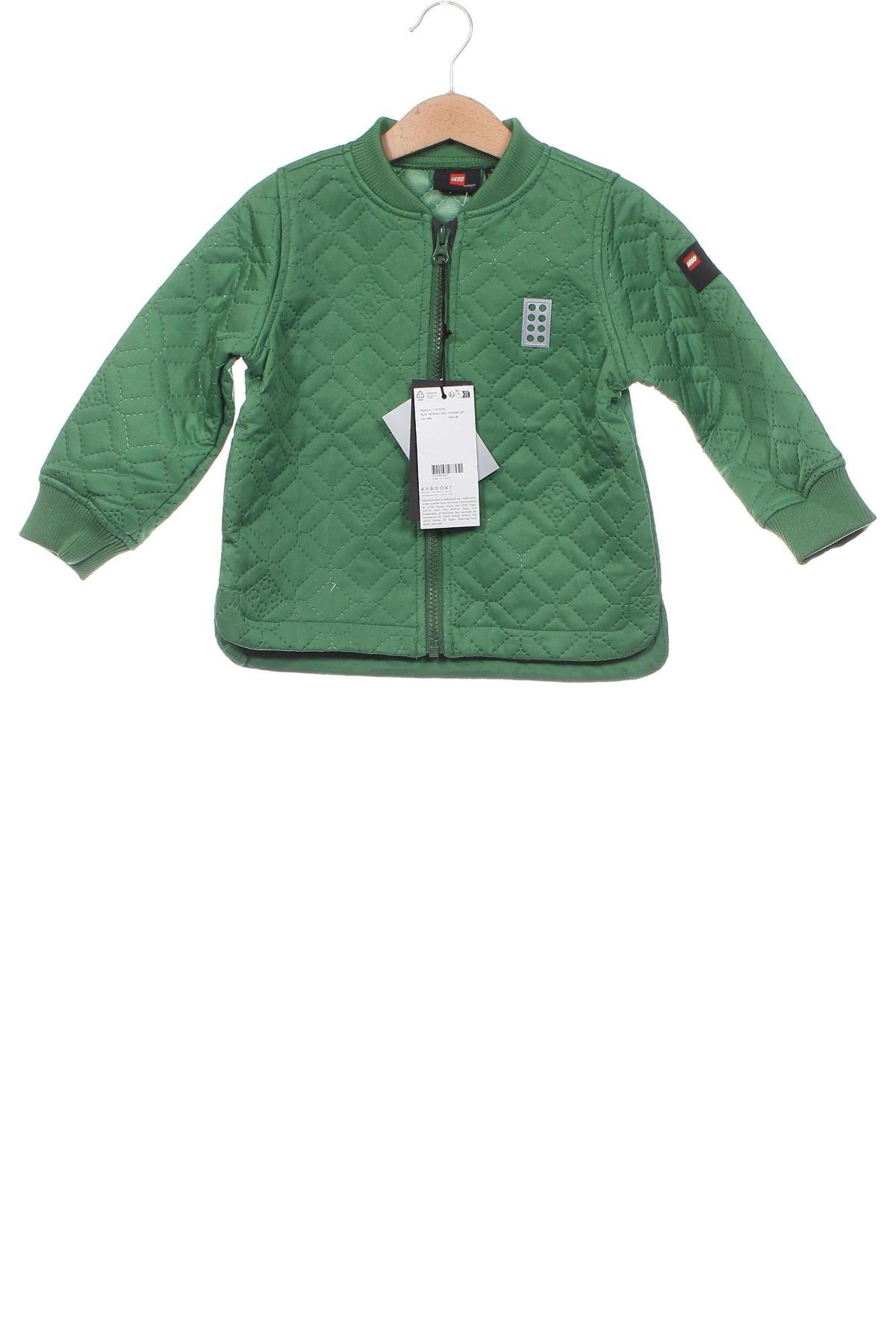 Kinderjacke Lego, Größe 18-24m/ 86-98 cm, Farbe Grün, Preis € 16,79