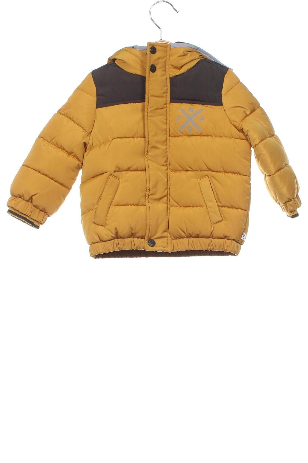 Kinderjacke Noppies, Größe 6-9m/ 68-74 cm, Farbe Gelb, Preis 19,99 €