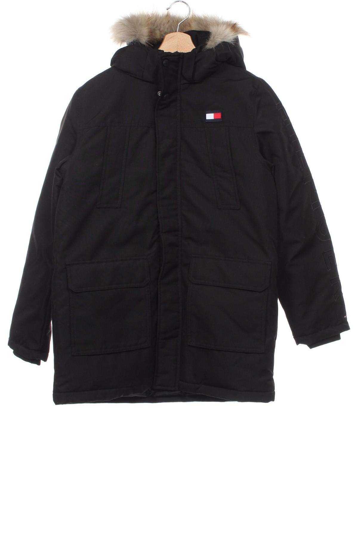 Kinderjacke Tommy Hilfiger, Größe 12-13y/ 158-164 cm, Farbe Schwarz, Preis 72,99 €