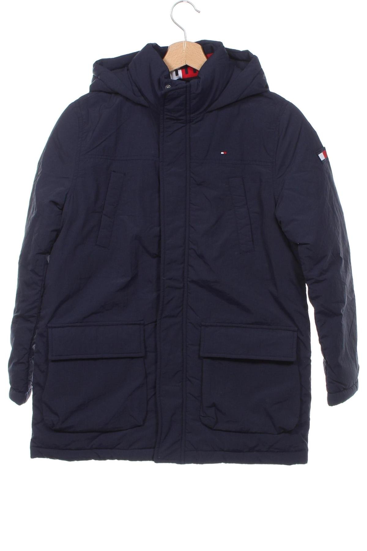 Dětská bunda  Tommy Hilfiger, Velikost 10-11y/ 146-152 cm, Barva Modrá, Cena  3 659,00 Kč