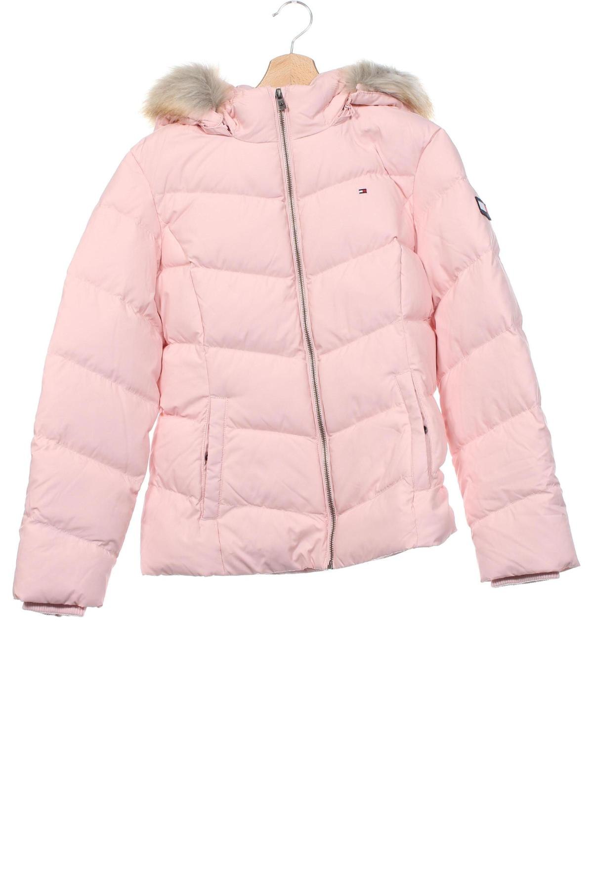 Kinderjacke Tommy Hilfiger, Größe 15-18y/ 170-176 cm, Farbe Rosa, Preis 159,99 €