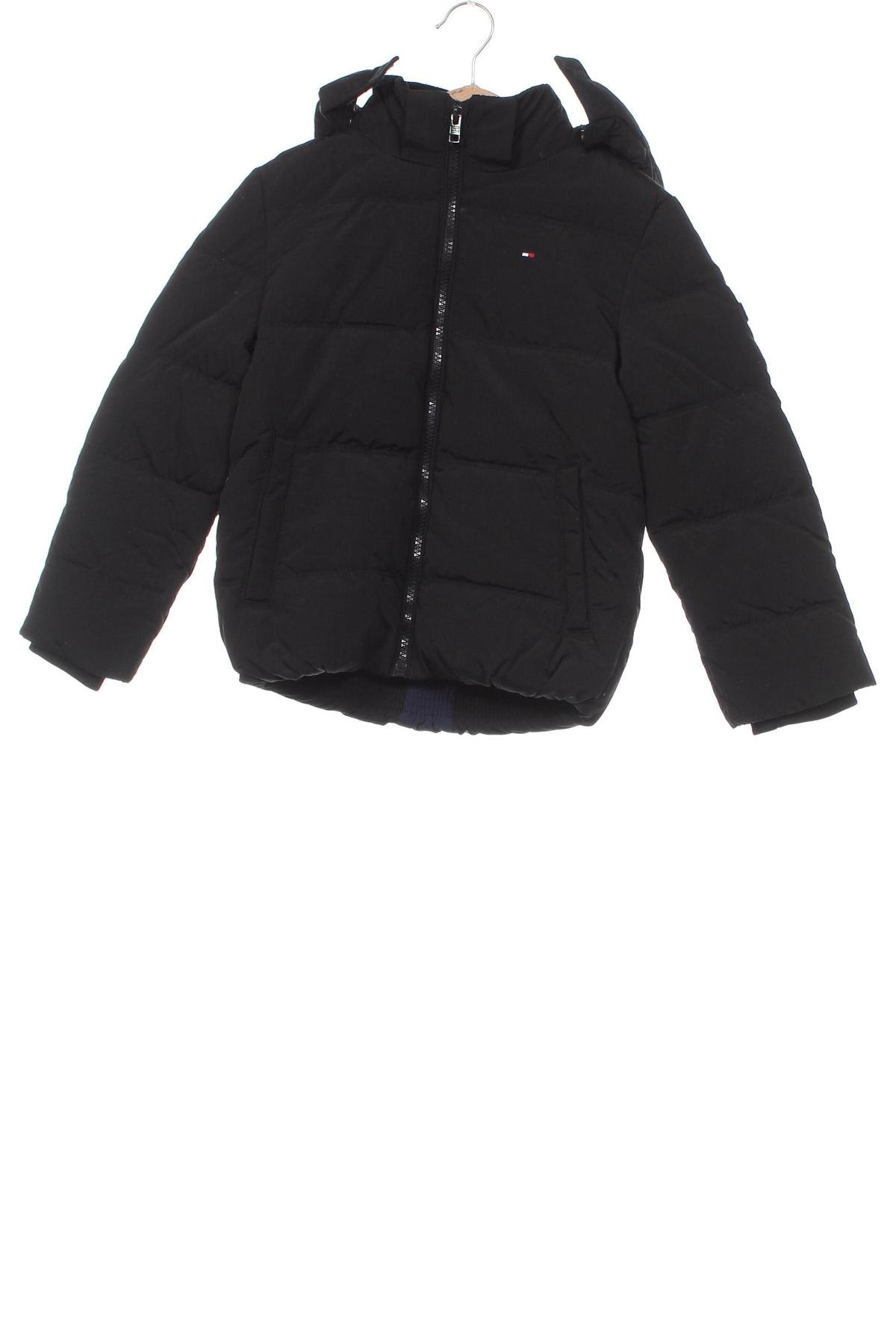 Dziecięca kurtka Tommy Hilfiger, Rozmiar 4-5y/ 110-116 cm, Kolor Czarny, Cena 892,99 zł