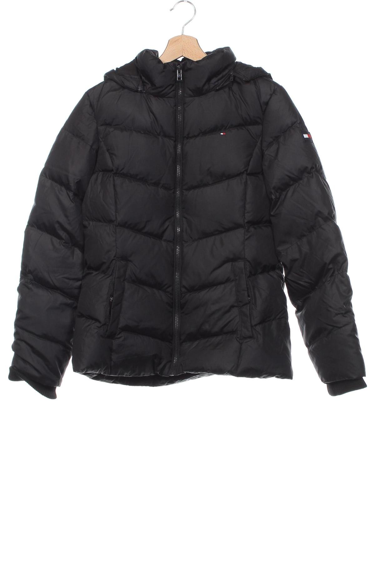 Kinderjacke Tommy Hilfiger, Größe 15-18y/ 170-176 cm, Farbe Schwarz, Preis € 159,99